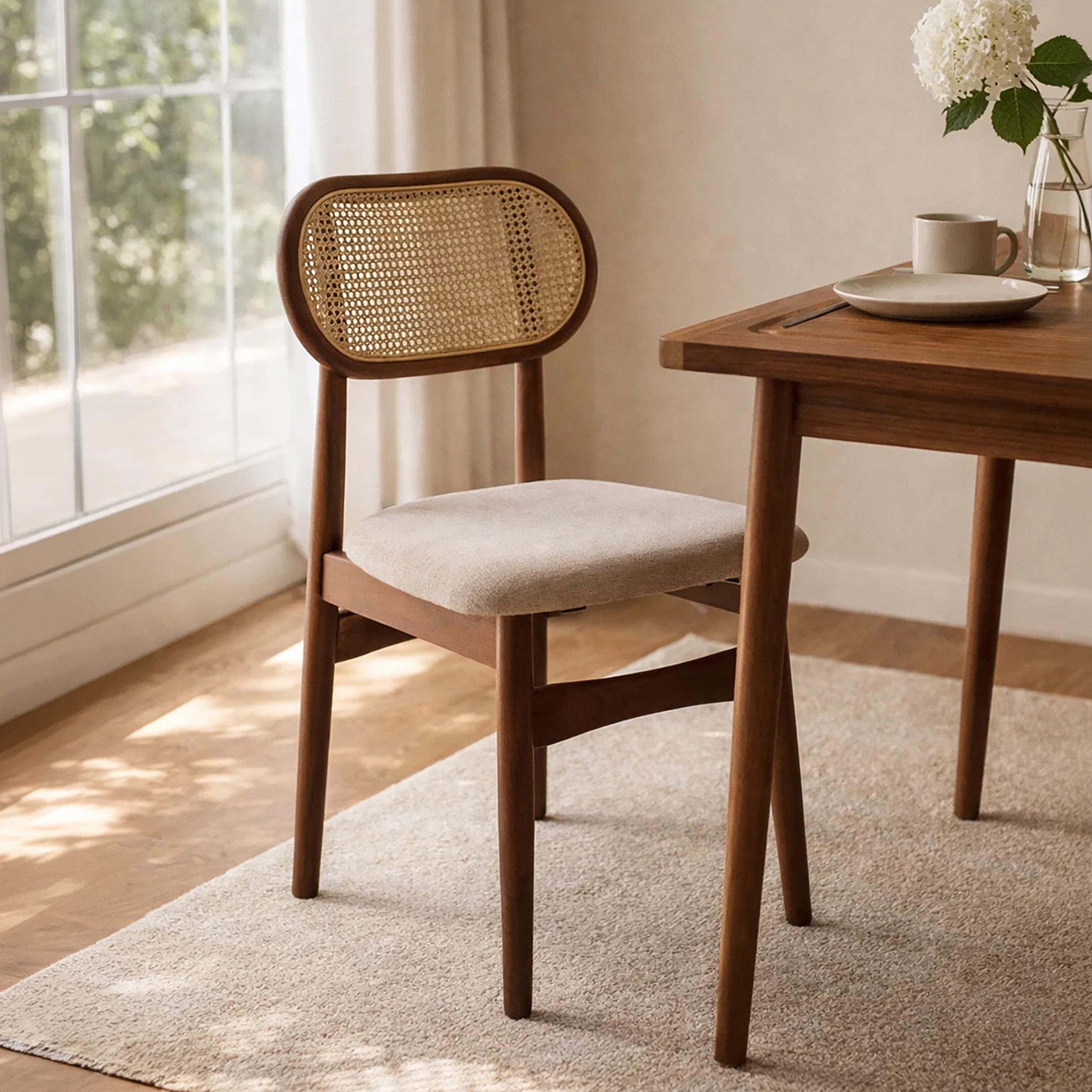 كرسي أنيق بدون ذراعين من ماريا هومز-furniture-diningroom-chairsandbenches-image-2