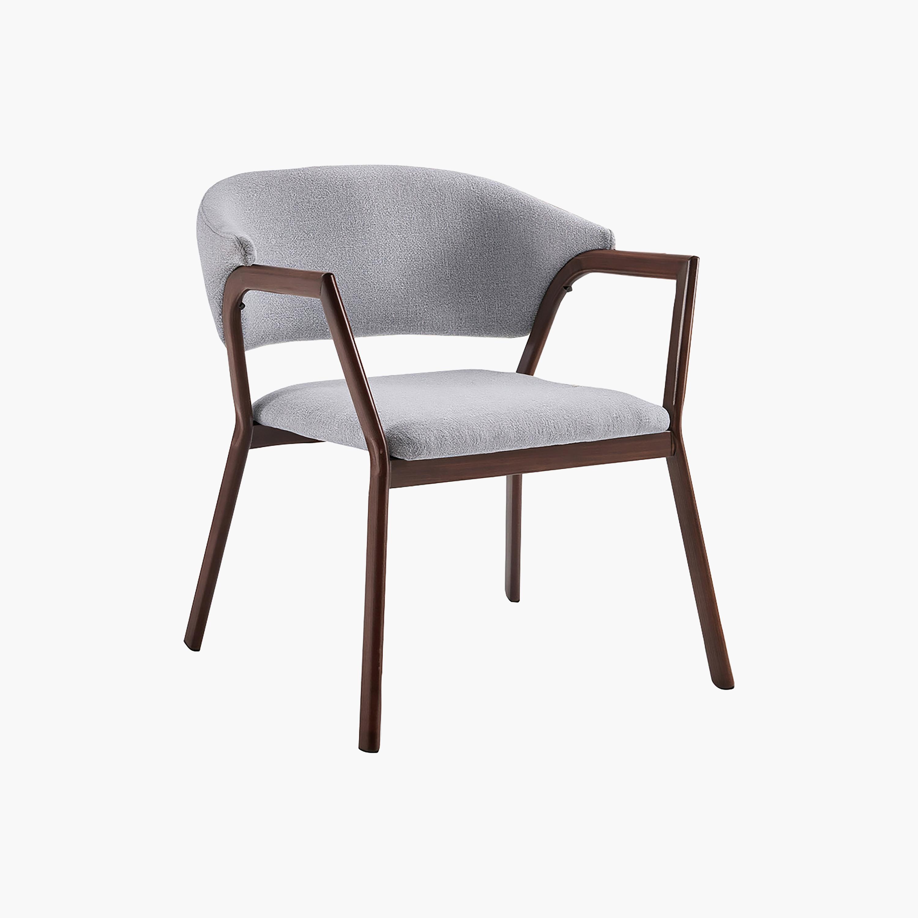 كرسي استرخاء بذراع مستقيم رمادي من ماريا هومز-furniture-sofaandseating-armchairs-image-5