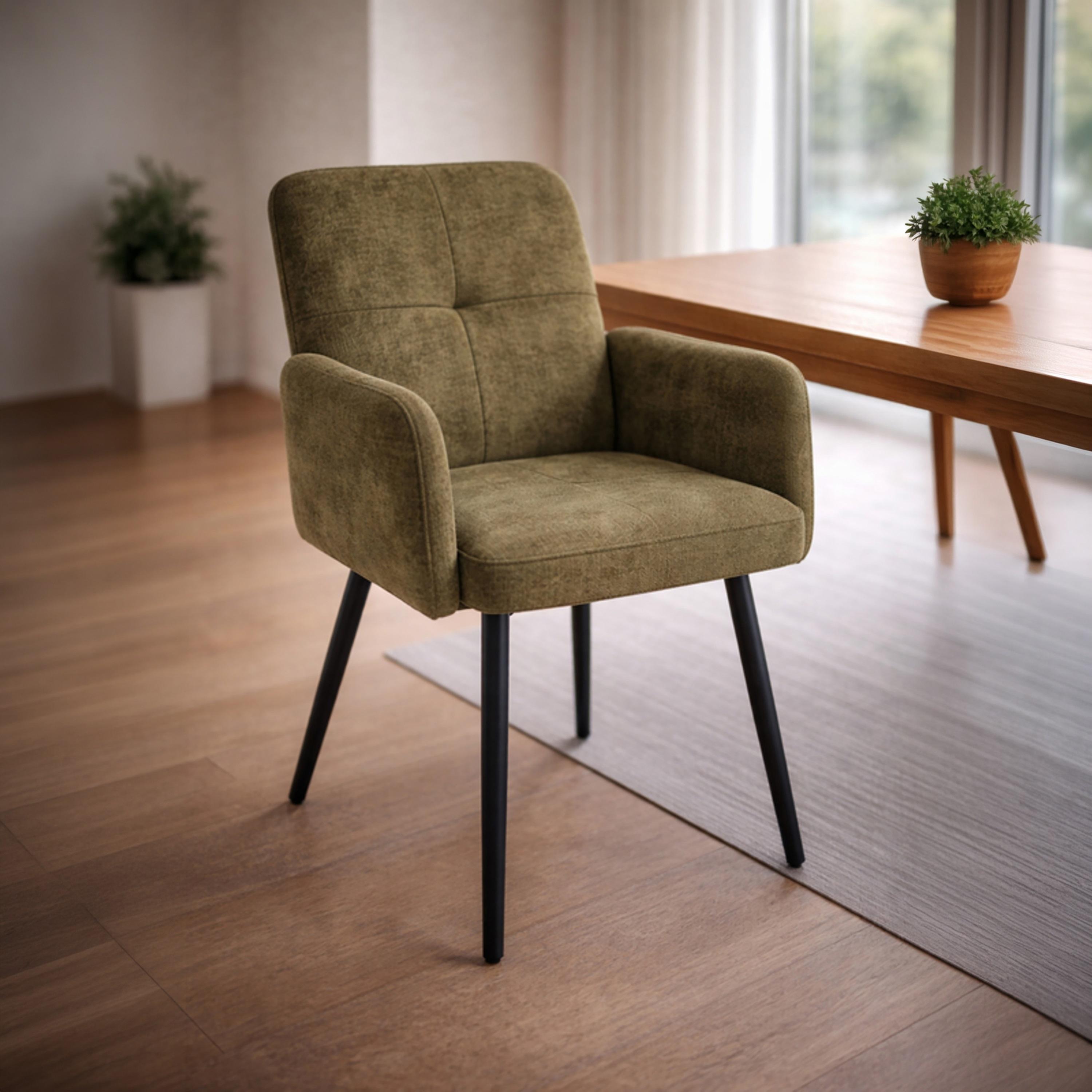 كرسي بذراعين مبطن من ماريا هومز-furniture-sofaandseating-armchairs-image-2