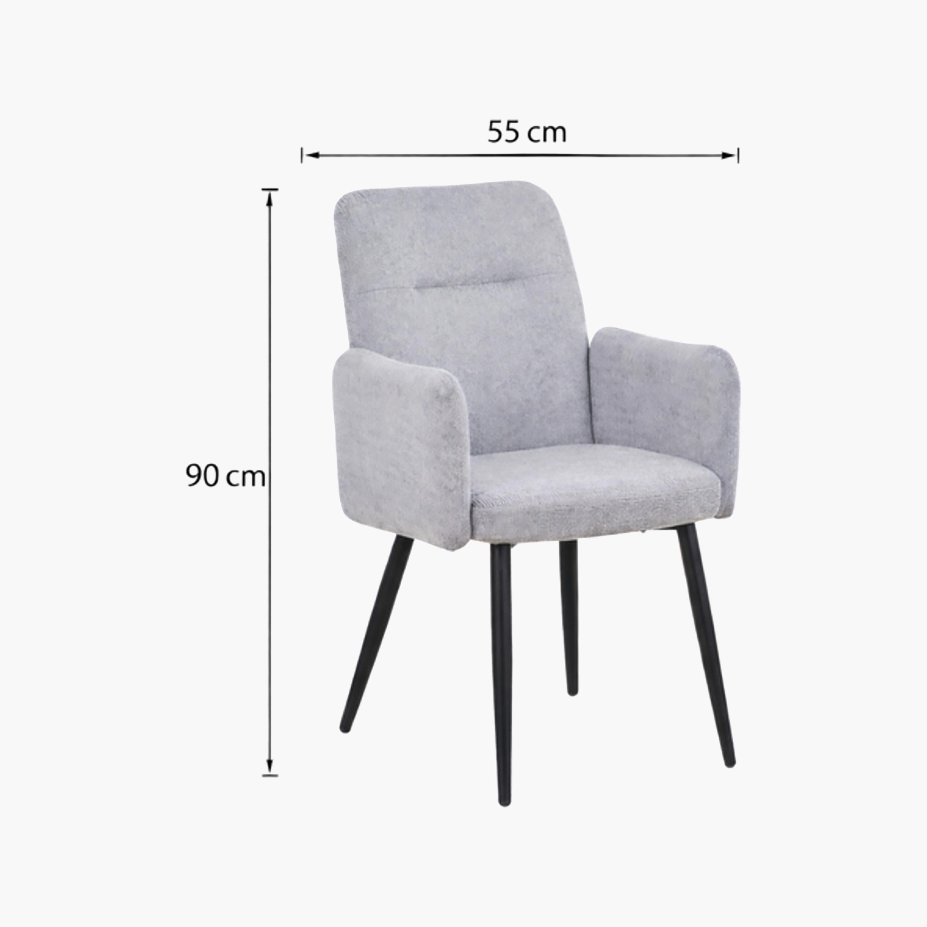 كرسي بذراعين مبطن من ماريا هومز-furniture-sofaandseating-armchairs-image-6