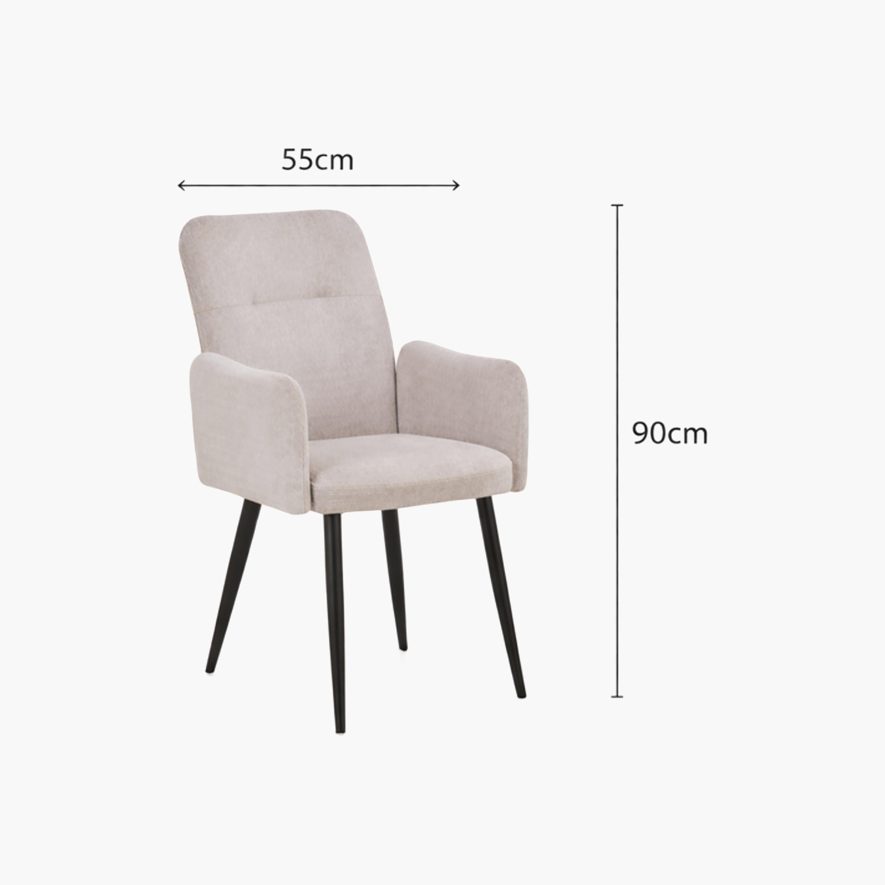 كرسي بذراعين مبطن من ماريا هومز-furniture-sofaandseating-armchairs-image-5