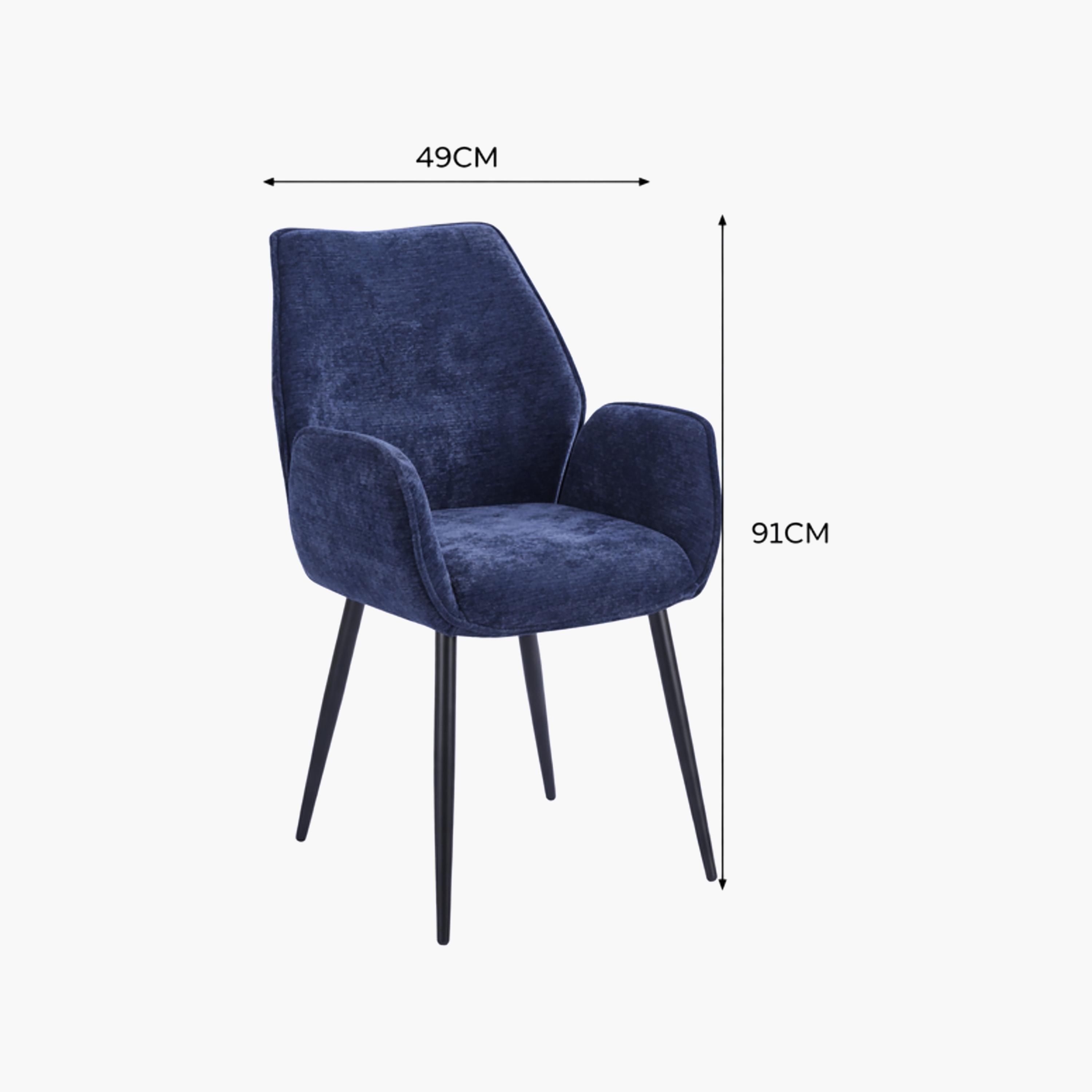 كرسي بذراعين مبطن من ماريا هومز-furniture-sofaandseating-armchairs-image-5