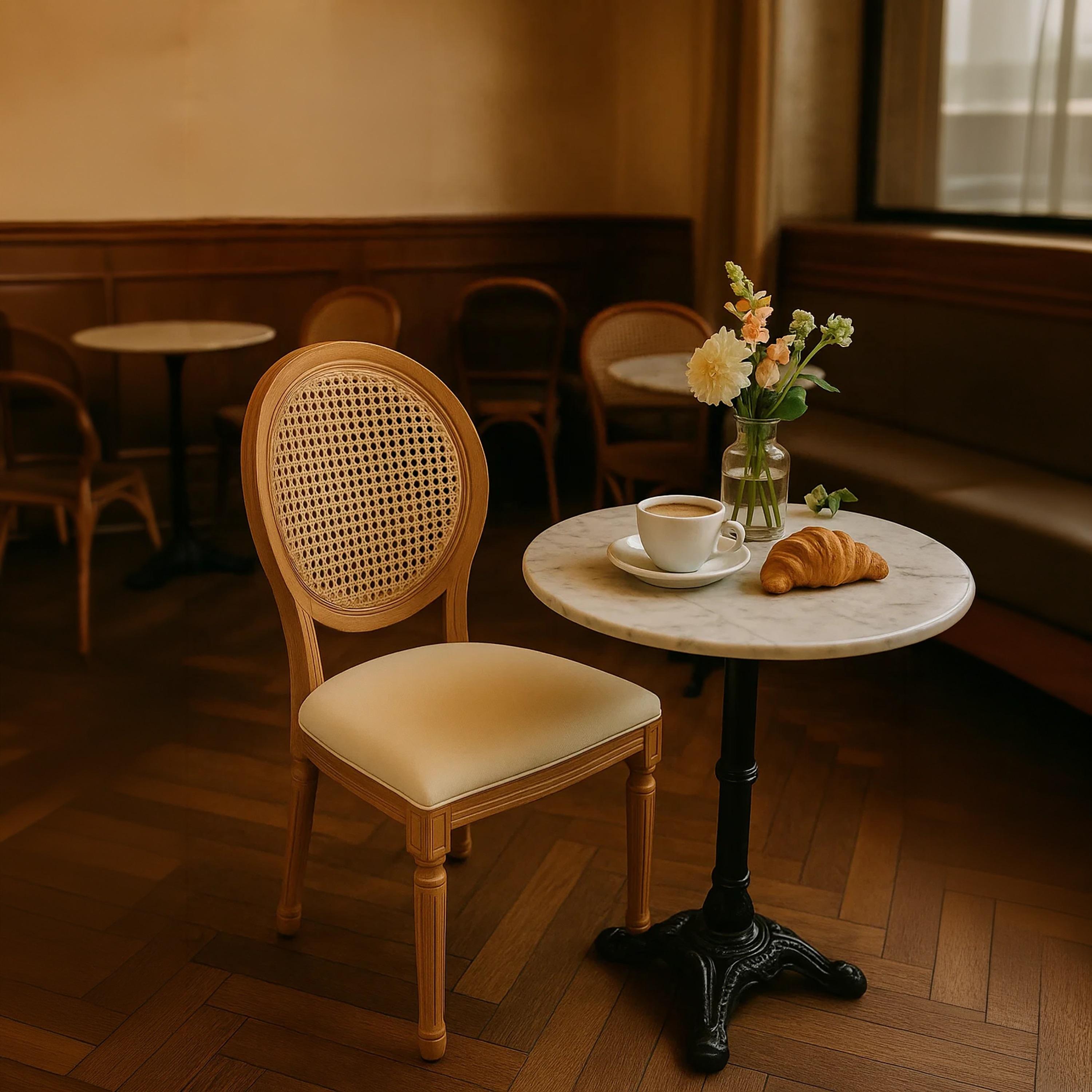 كرسي بدون أذرع بني من ماريا هومز-furniture-diningroom-chairsandbenches-image-3