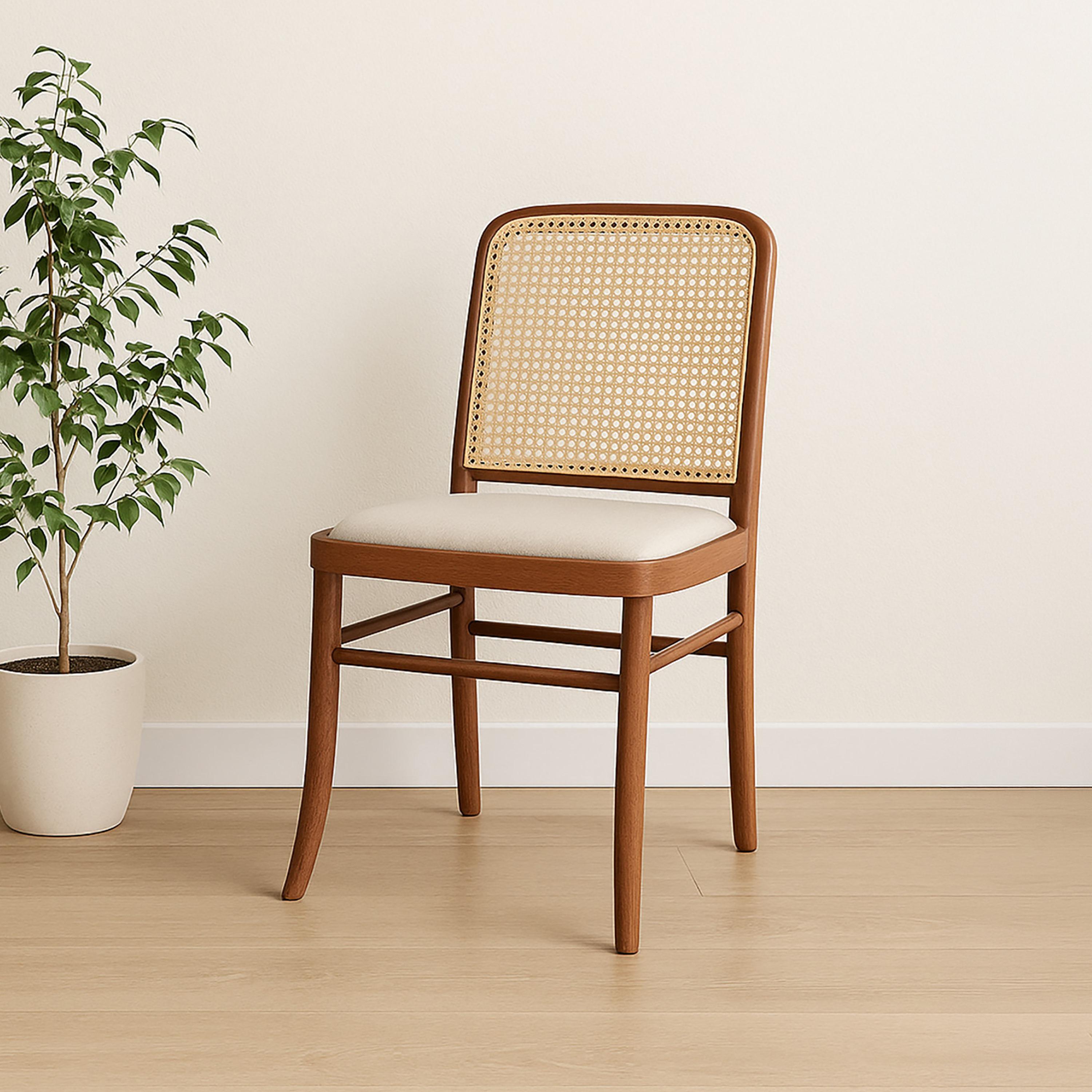 Maria Homes Brown Armless Chair-furniture-diningroom-chairsandbenches-image-1