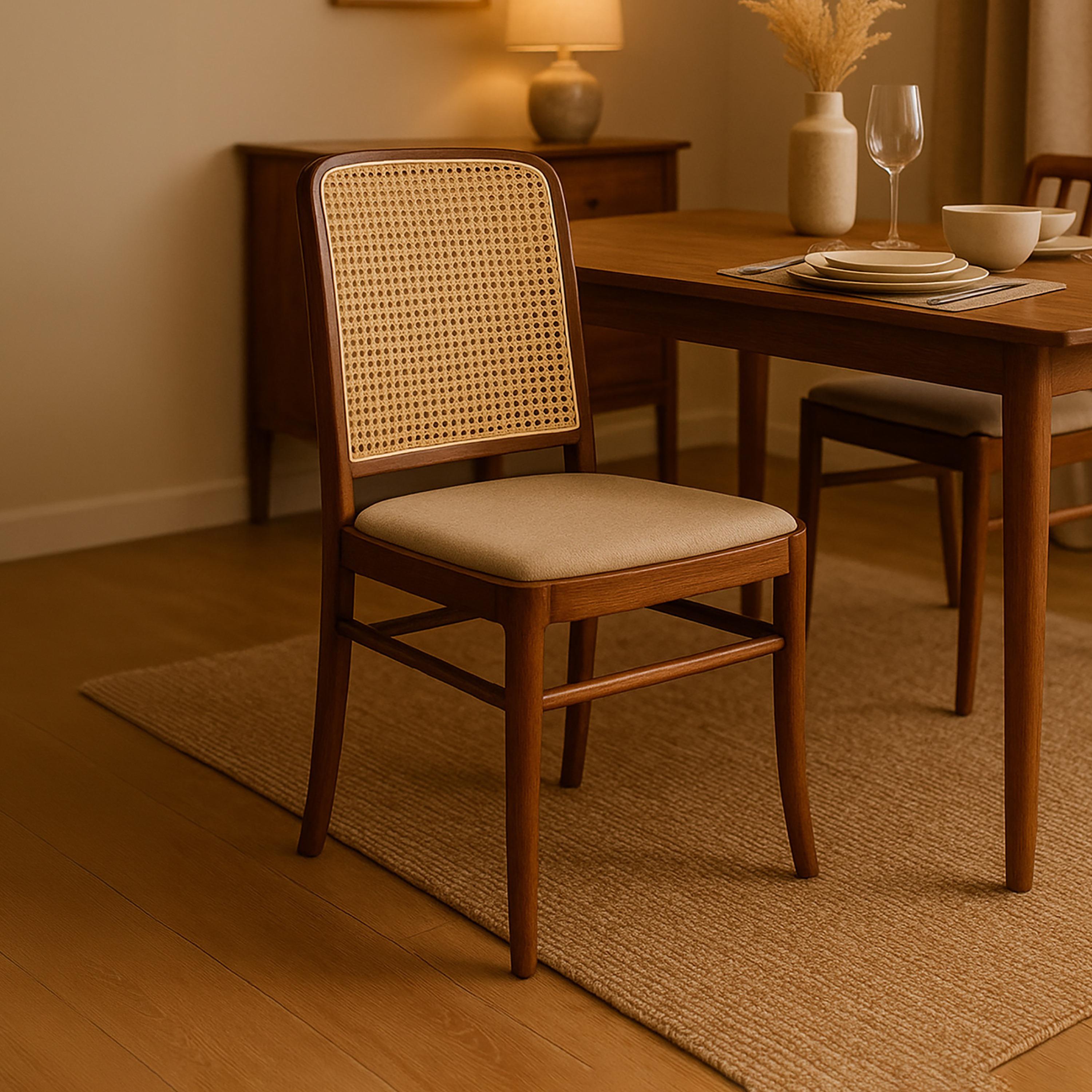 Maria Homes Brown Armless Chair-furniture-diningroom-chairsandbenches-image-2
