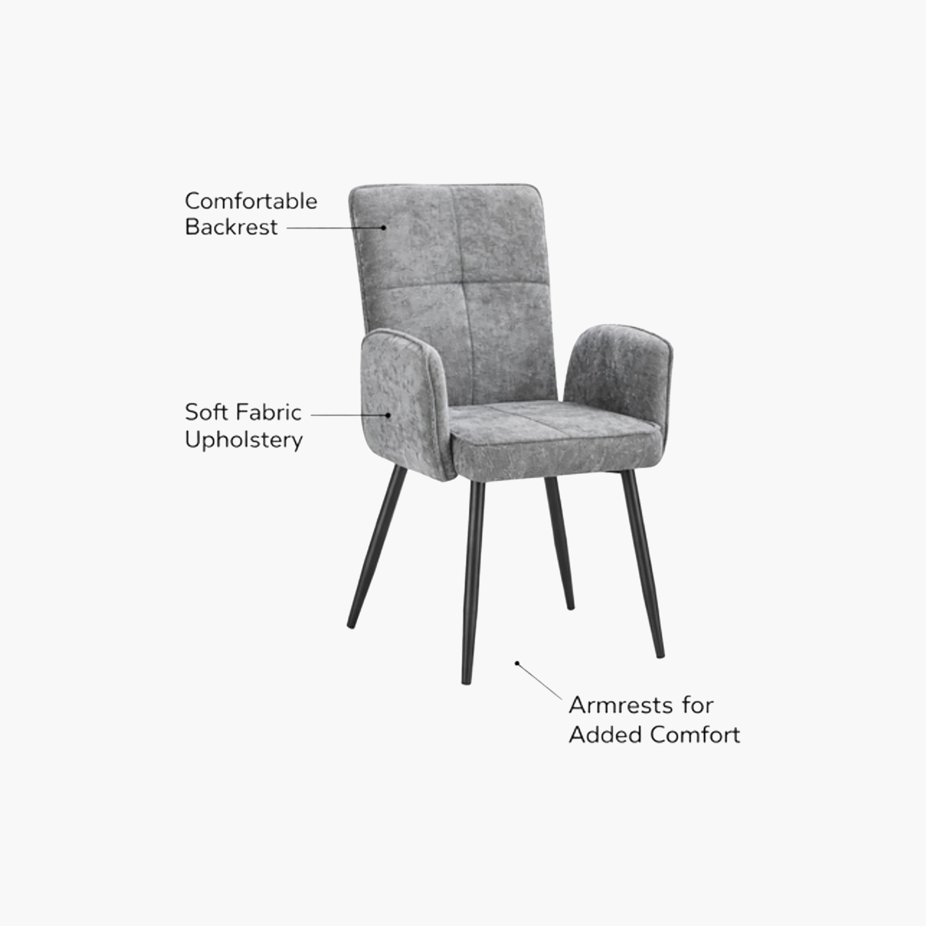 كرسي بذراعين مبطن من ماريا هومز-furniture-sofaandseating-armchairs-image-4