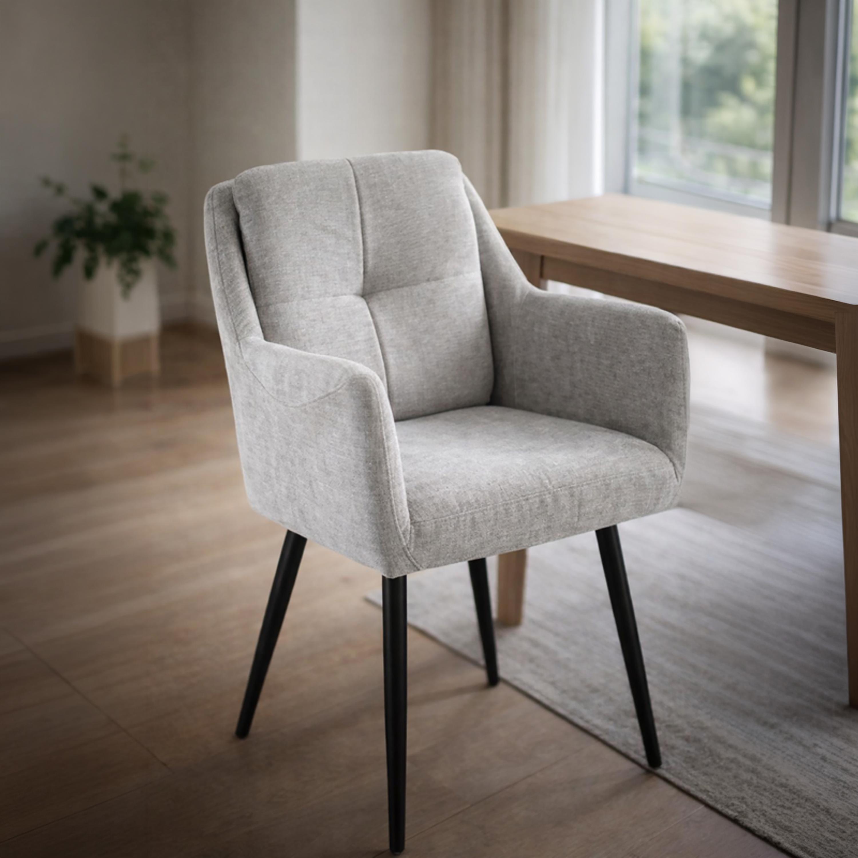 كرسي بذراعين مبطن من ماريا هومز-furniture-sofaandseating-armchairs-image-2
