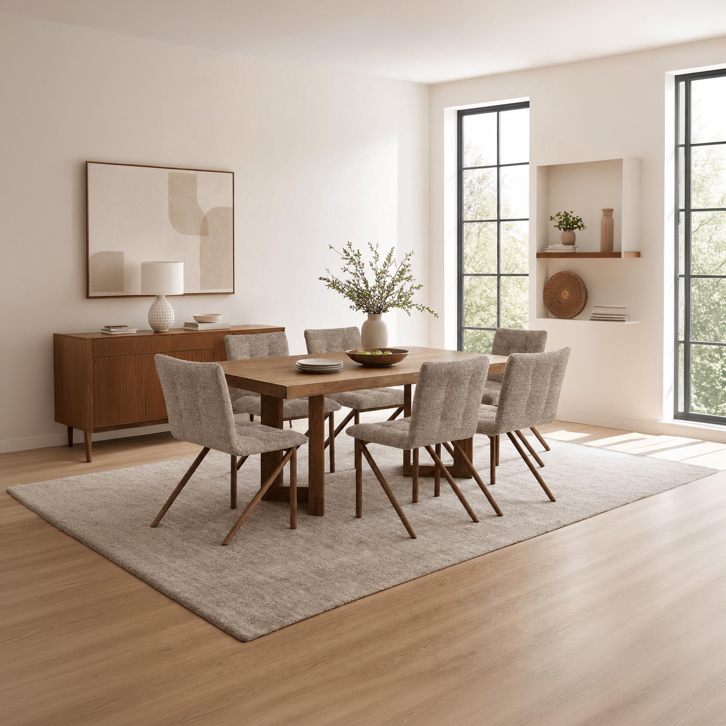 كرسي أنيق بدون ذراعين من ماريا هومز-furniture-diningroom-chairsandbenches-image-2