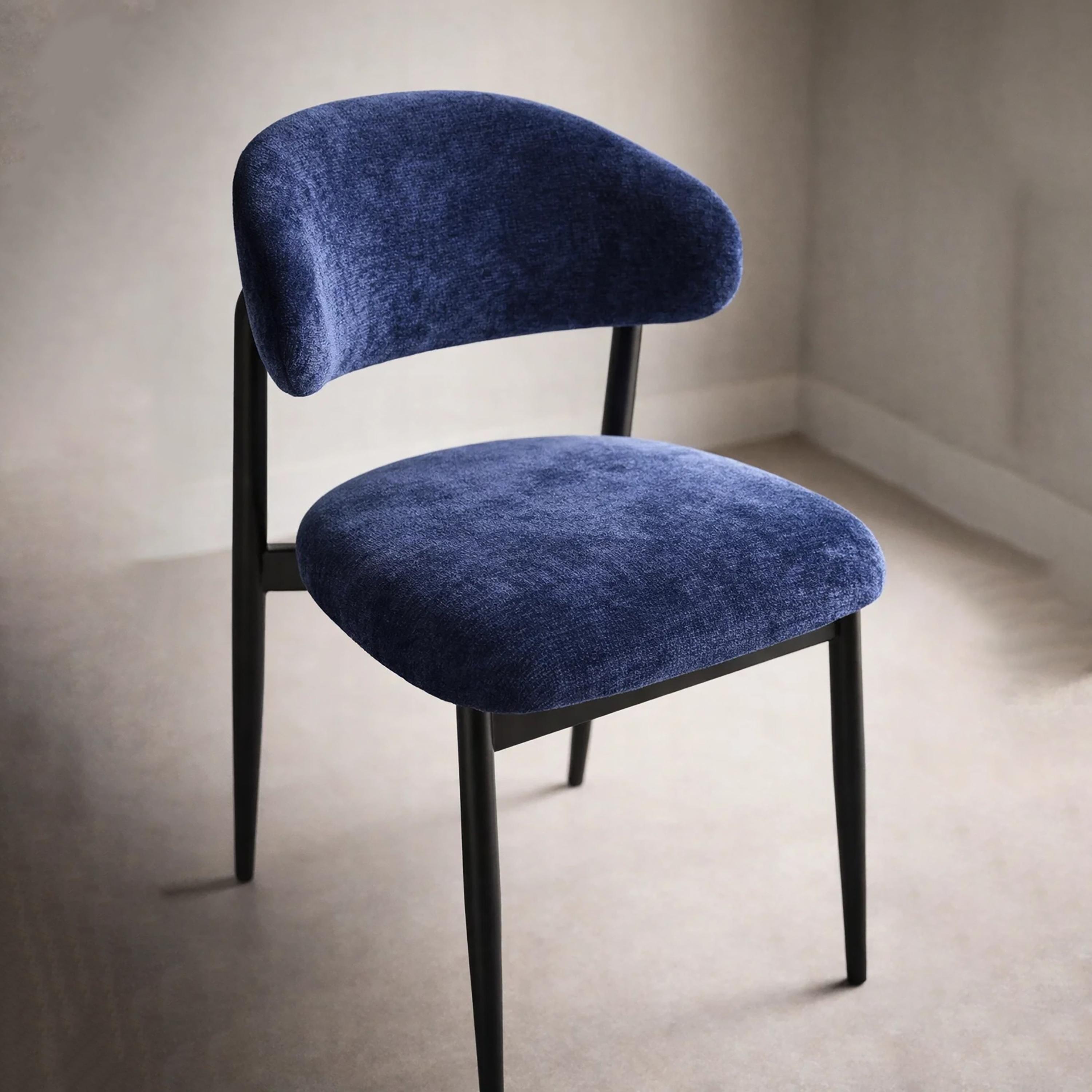Maria Homes Blue Armless Chair-furniture-diningroom-chairsandbenches-image-2