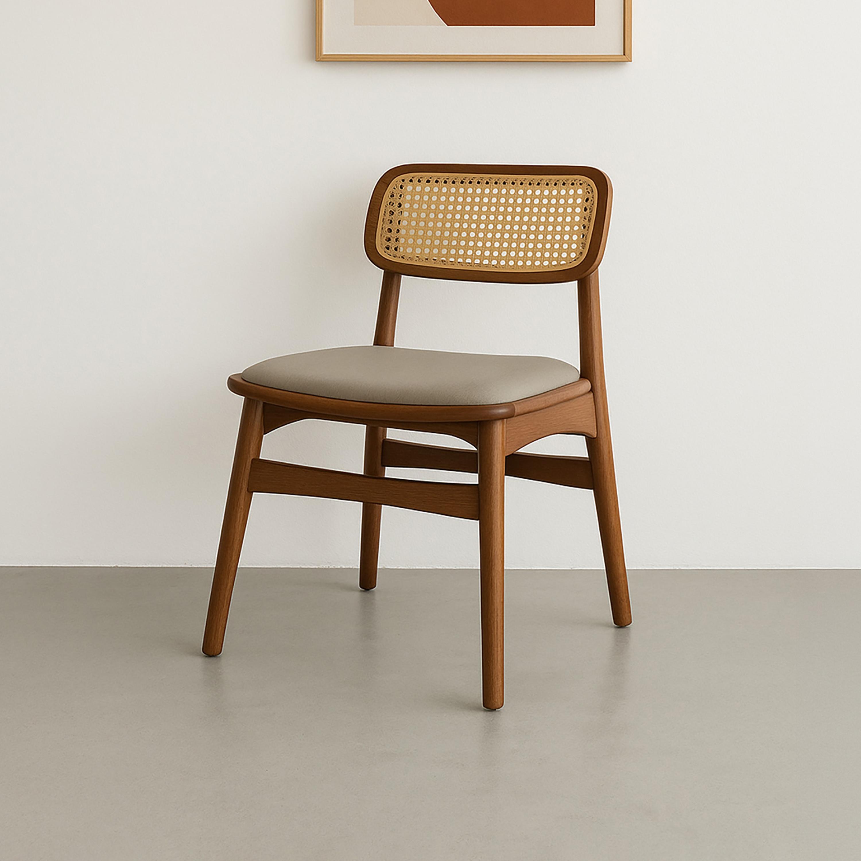 كرسي بدون أذرع بني من ماريا هومز-furniture-diningroom-chairsandbenches-image-1