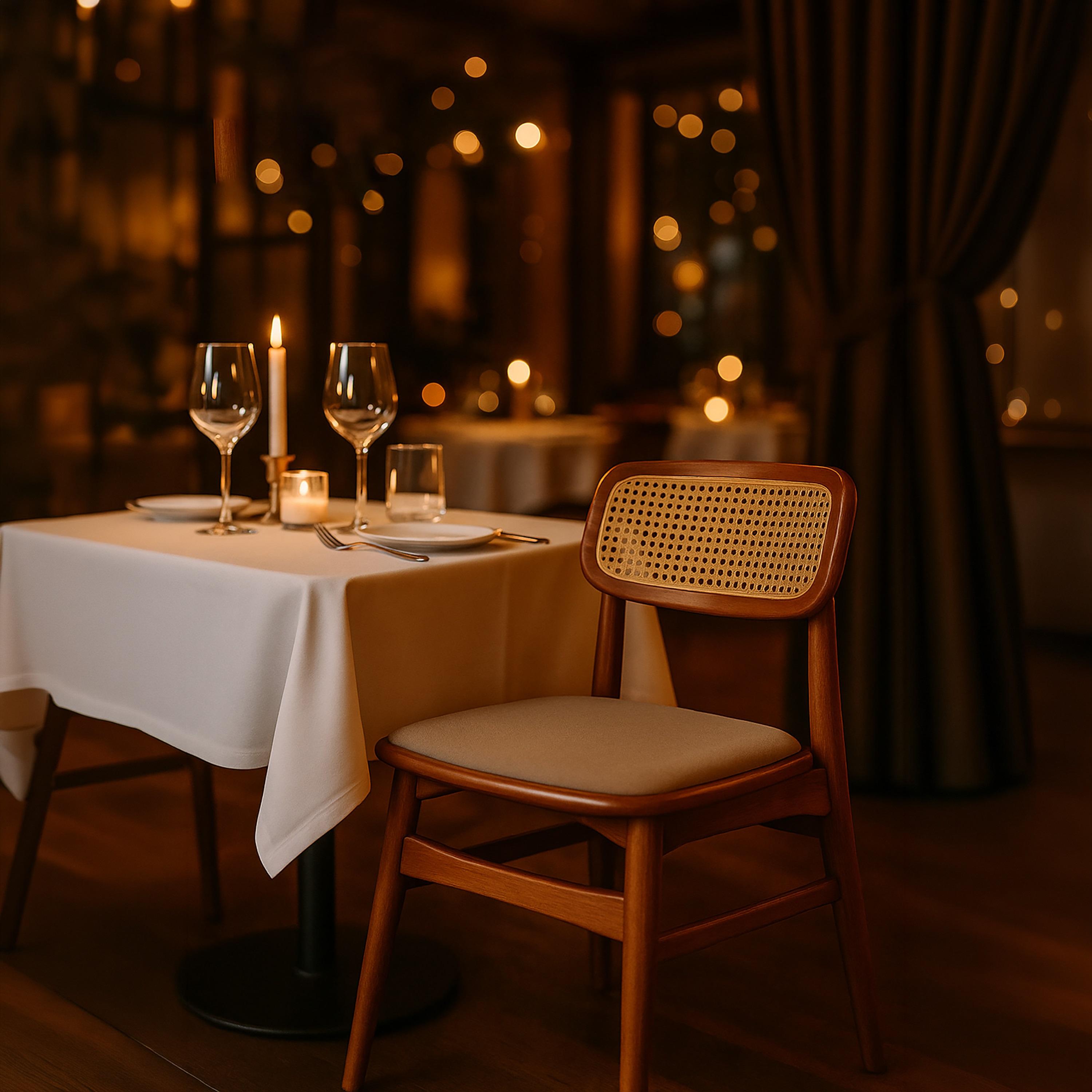 كرسي بدون أذرع بني من ماريا هومز-furniture-diningroom-chairsandbenches-image-5