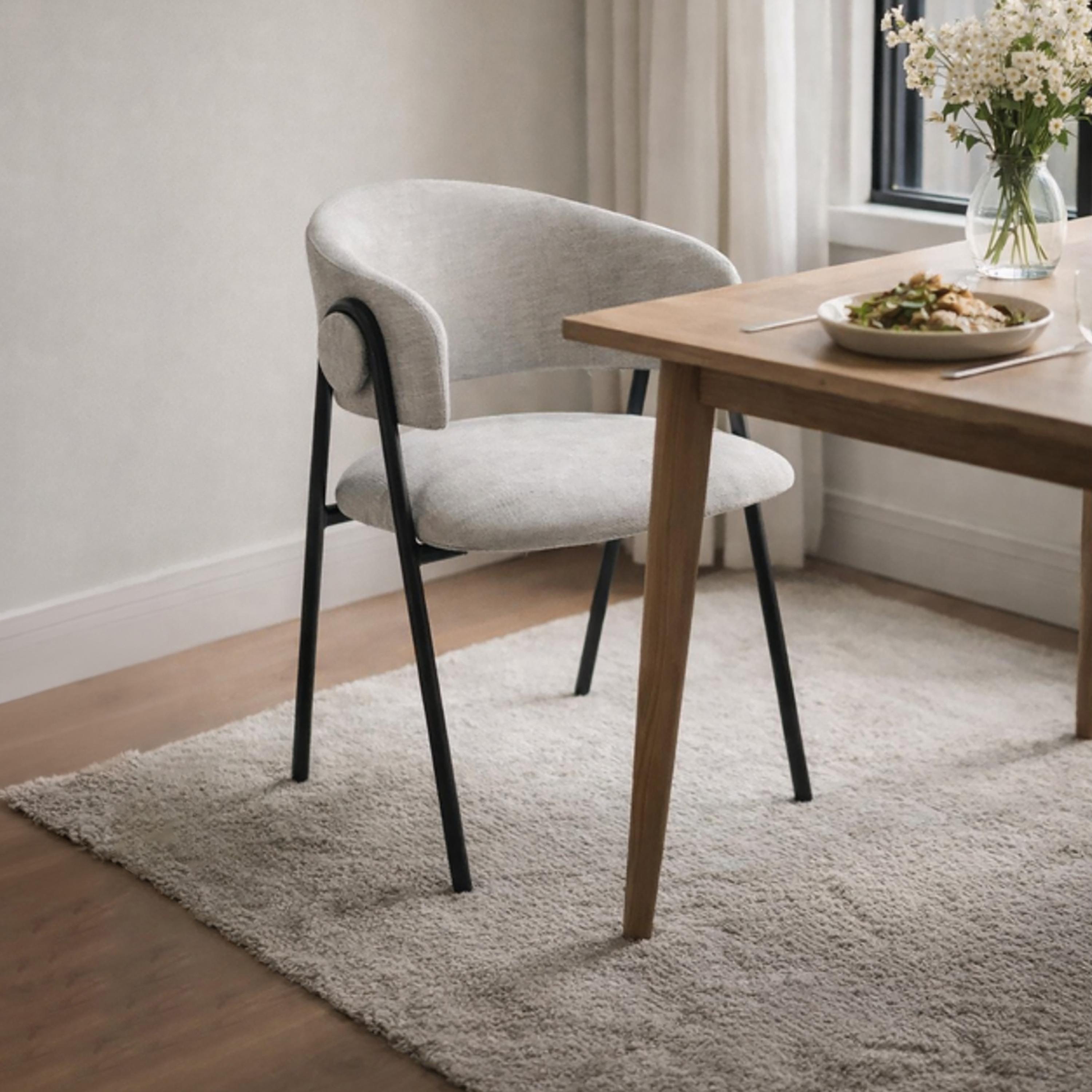 Maria Homes Curved Arm Chair-furniture-sofaandseating-armchairs-image-2