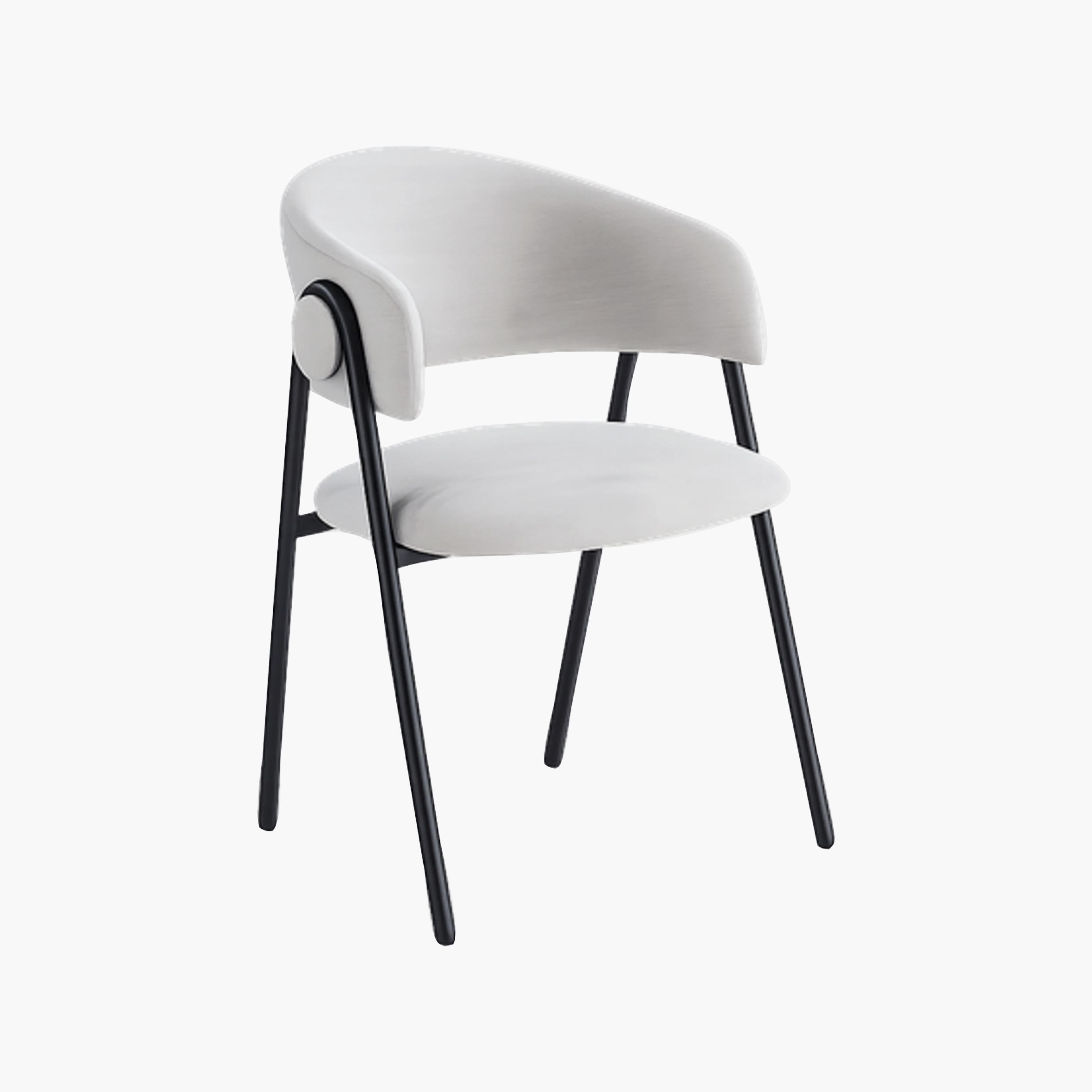 Maria Homes Curved Arm Chair-furniture-sofaandseating-armchairs-image-6