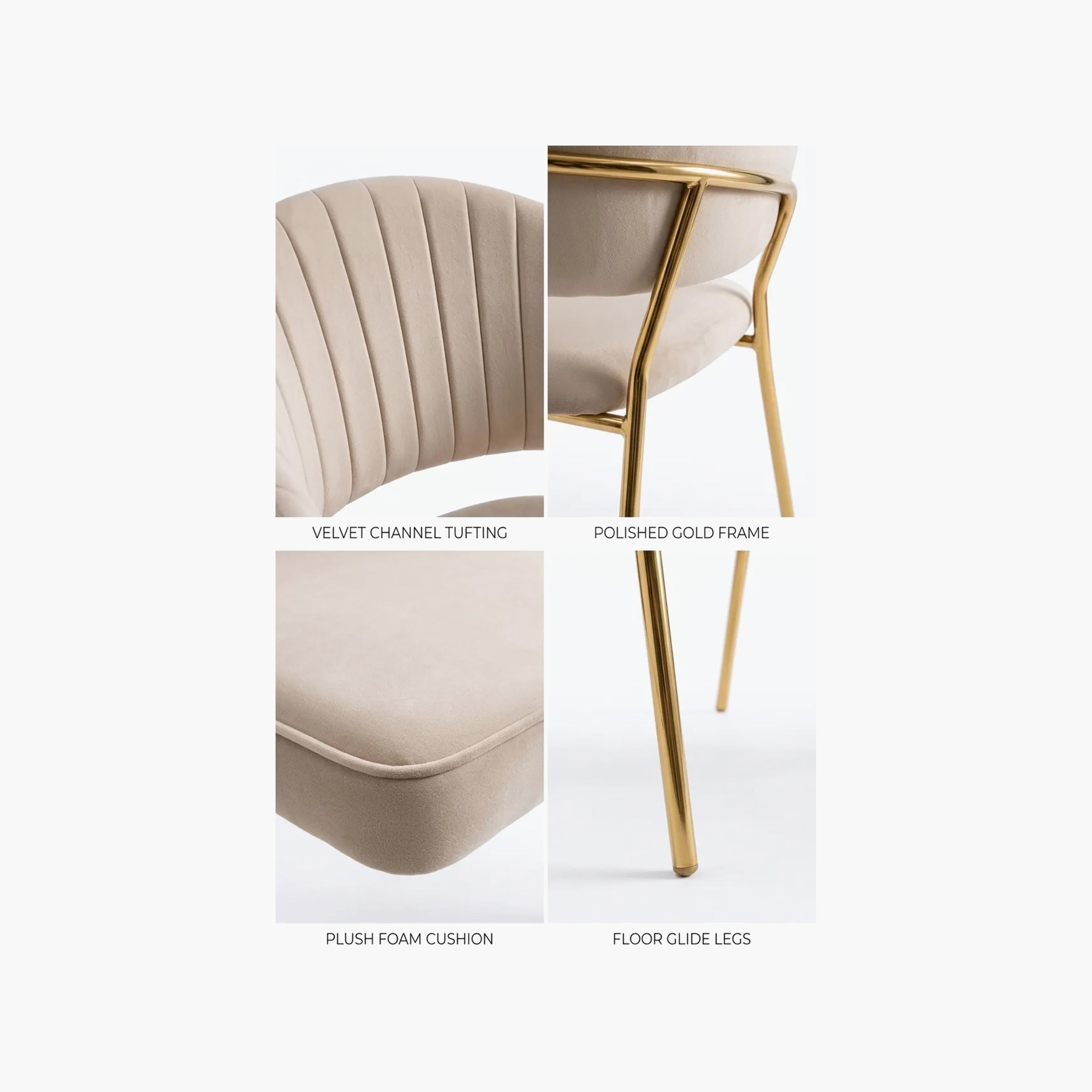 Maria Homes Curved Arm Chair-furniture-sofaandseating-armchairs-image-3