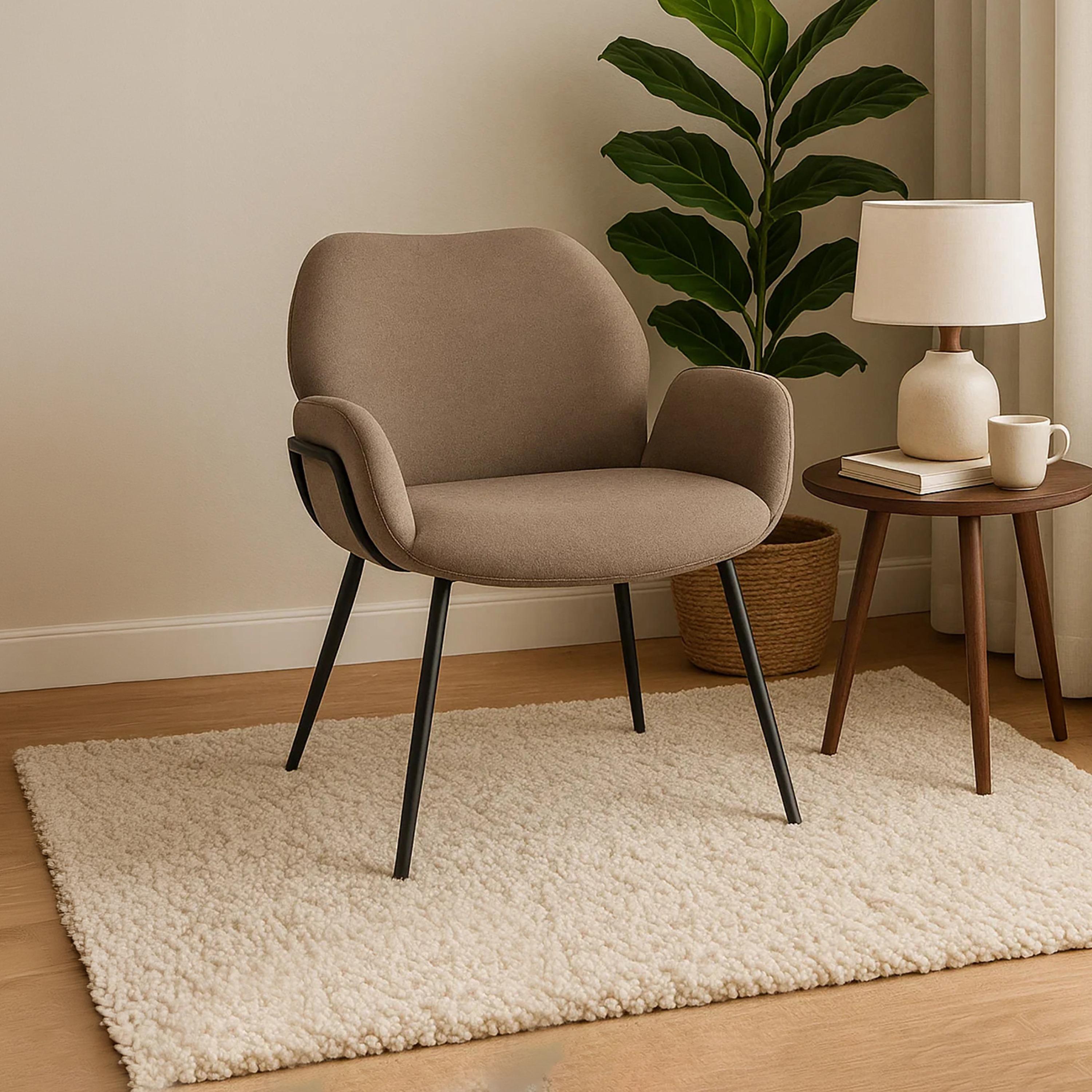 Maria Homes Padded Arm Chair-furniture-sofaandseating-armchairs-image-1