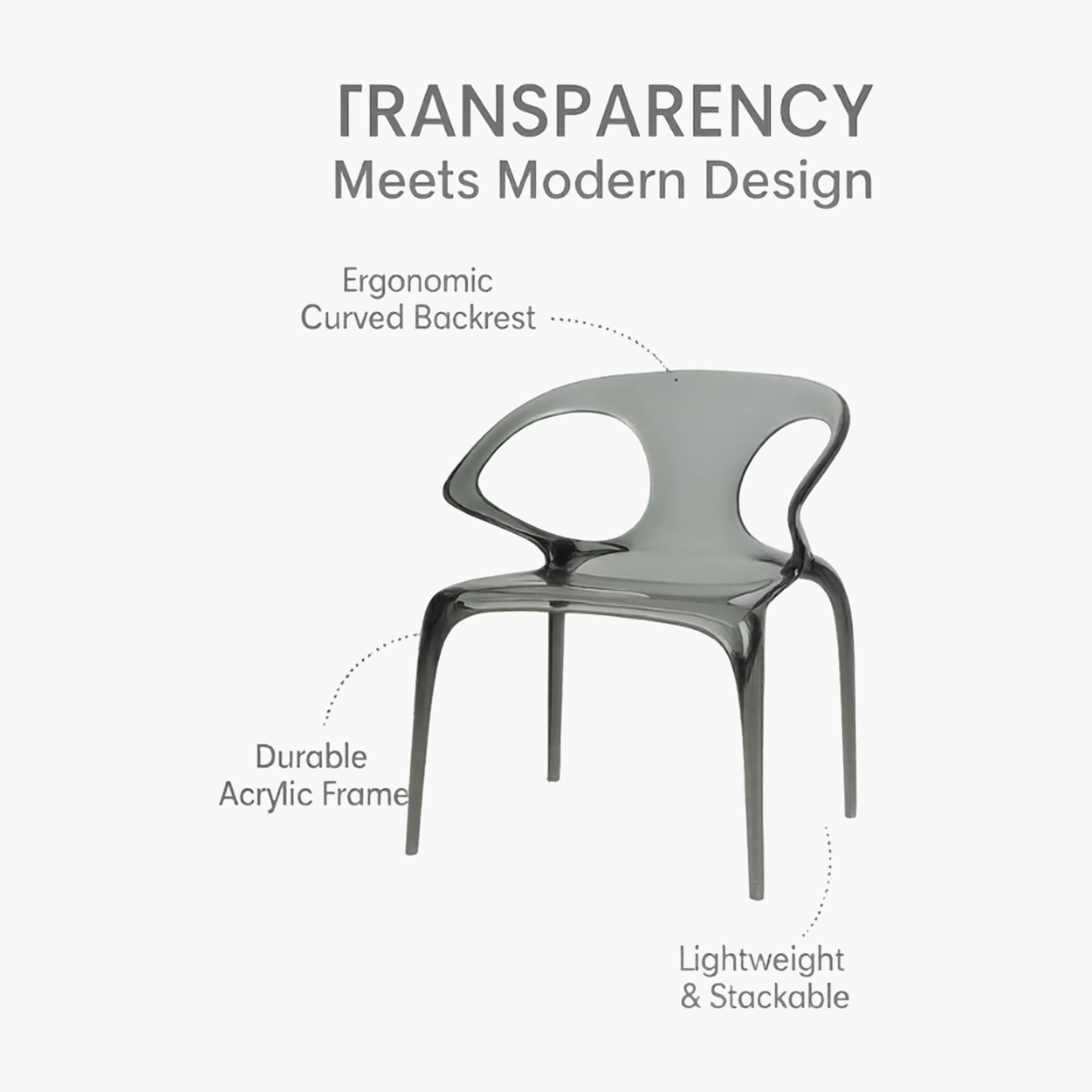 Maria Homes Curved Arm Chair-furniture-sofaandseating-armchairs-image-4