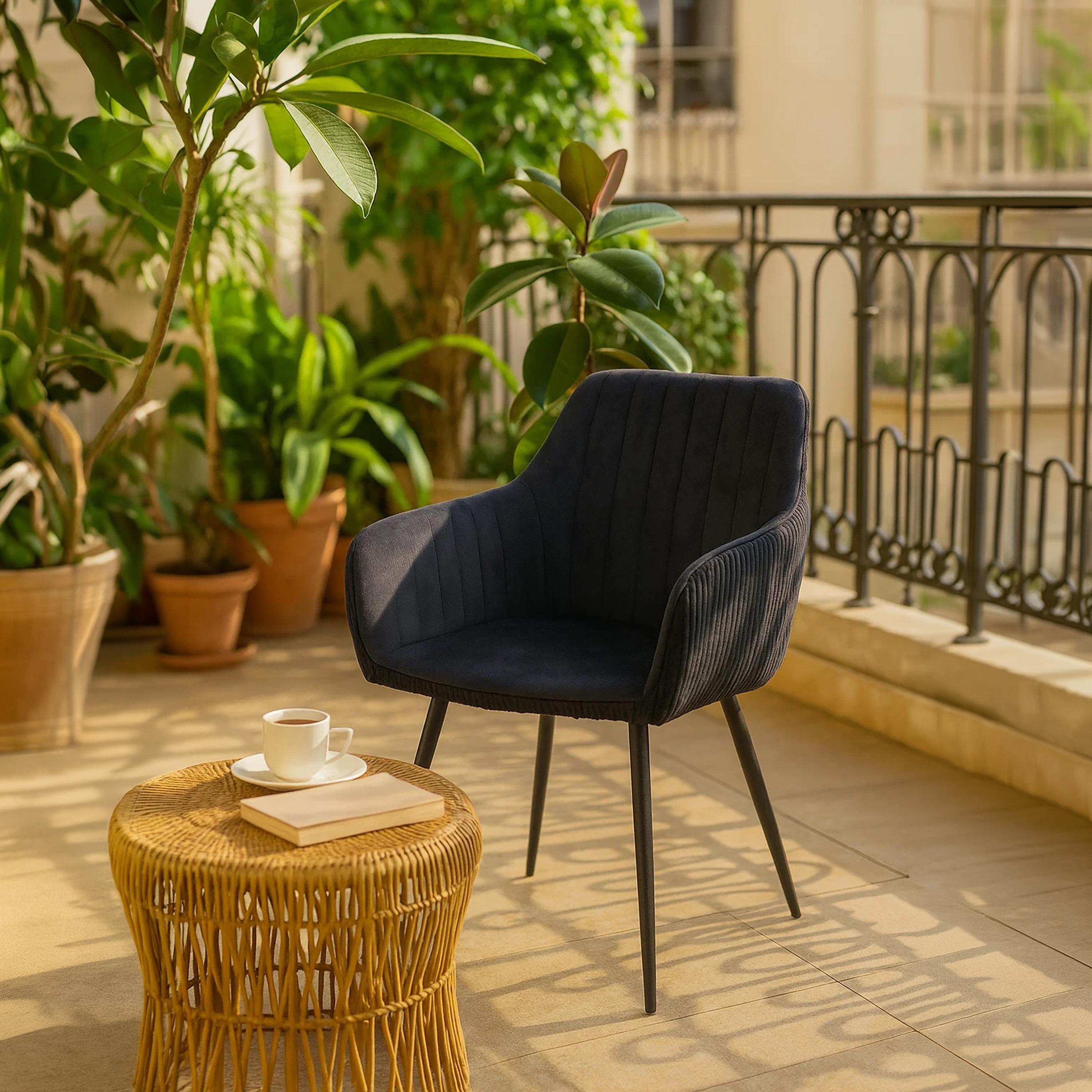 Maria Homes Padded Arm Chair-furniture-sofaandseating-armchairs-image-2