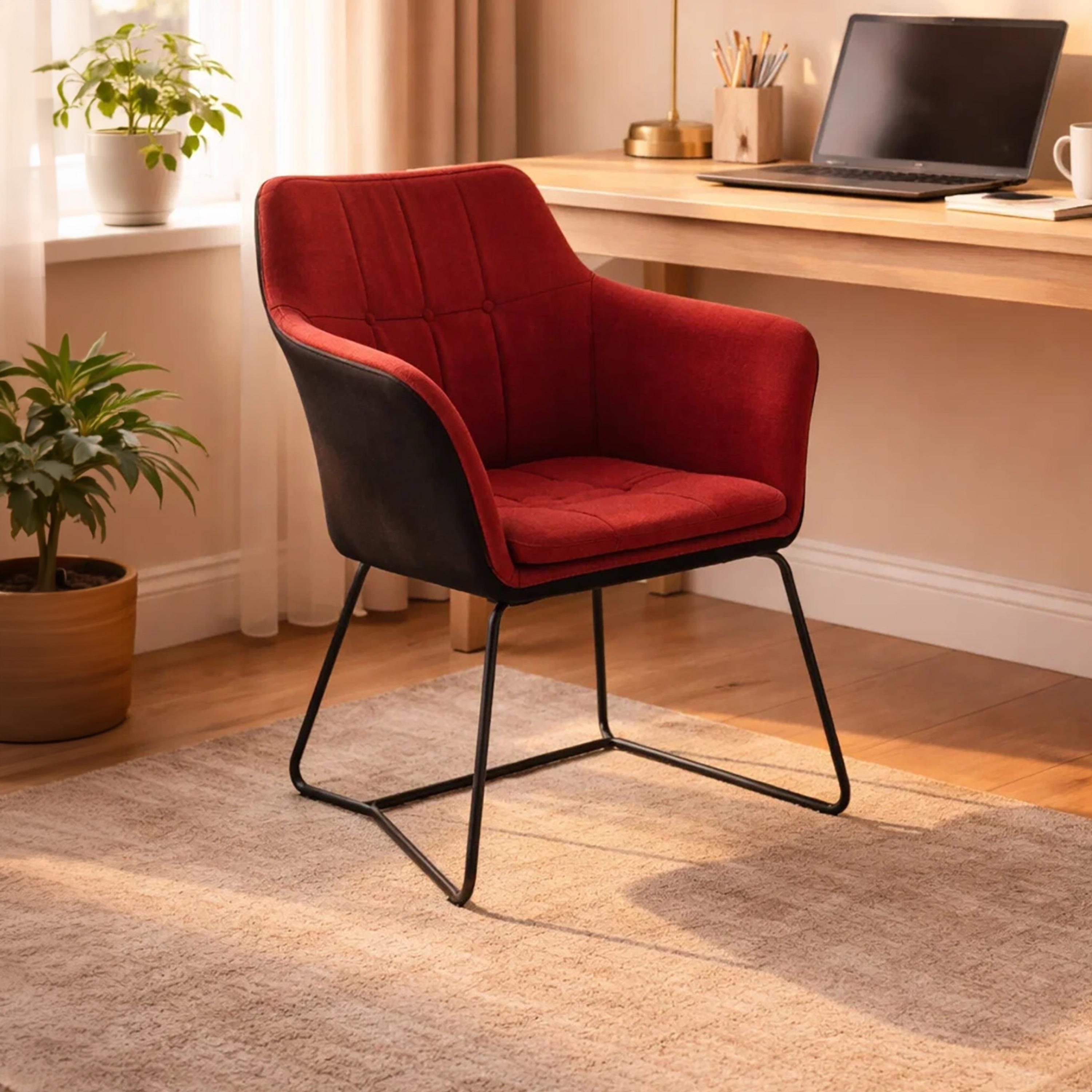 Maria Homes Padded Arm Chair-furniture-sofaandseating-armchairs-image-1