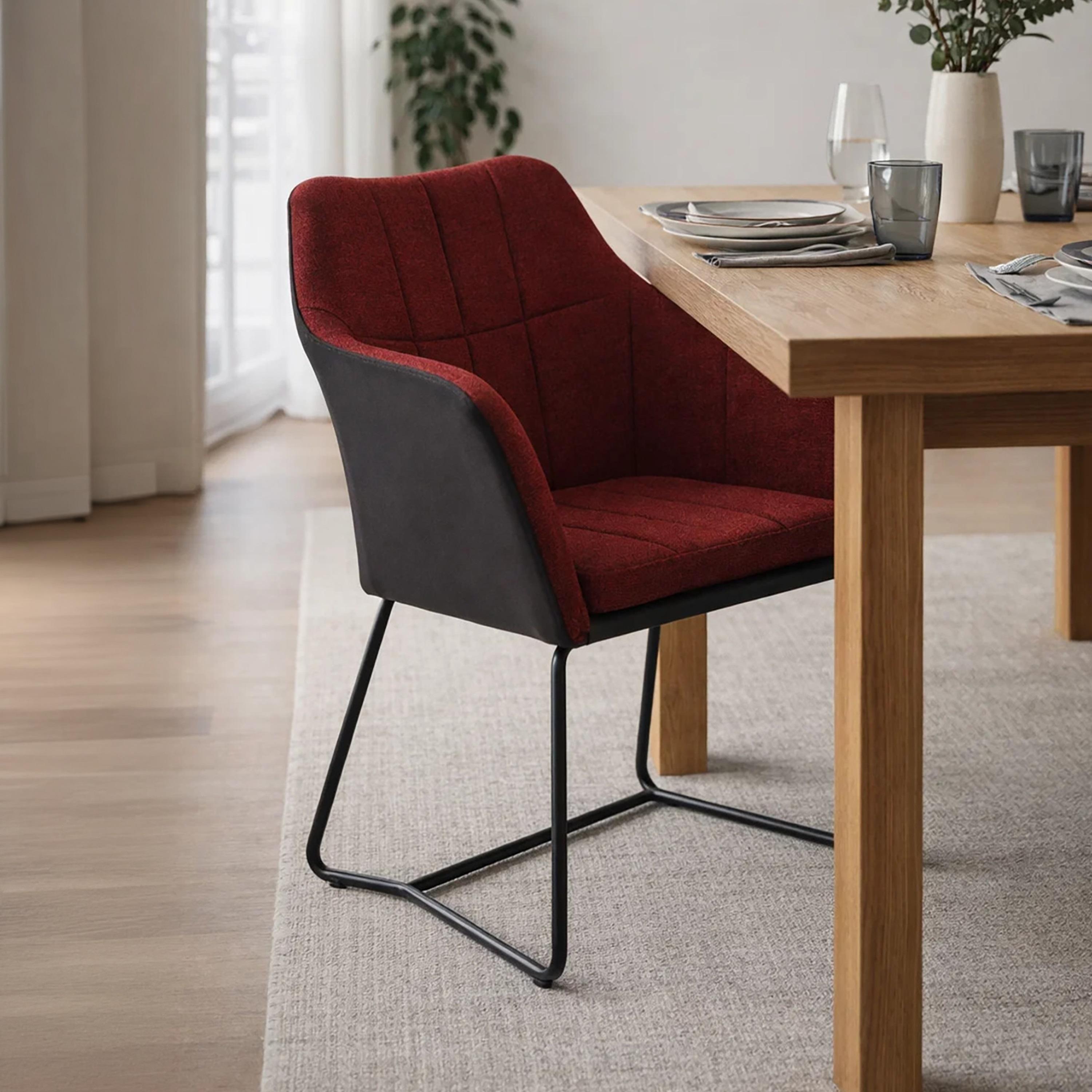 Maria Homes Padded Arm Chair-furniture-sofaandseating-armchairs-image-2