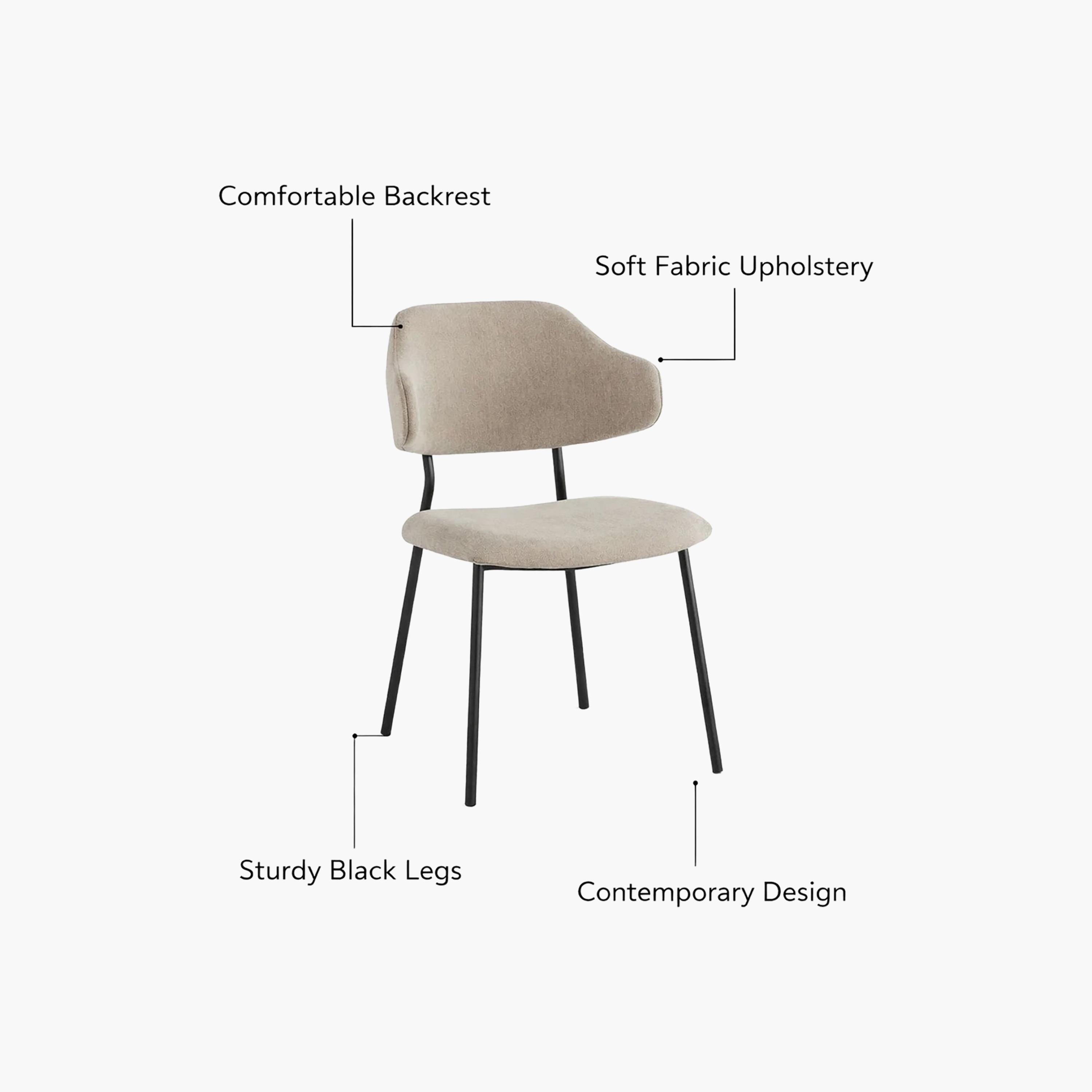 Maria Homes Curved Arm Chair-furniture-sofaandseating-armchairs-image-4