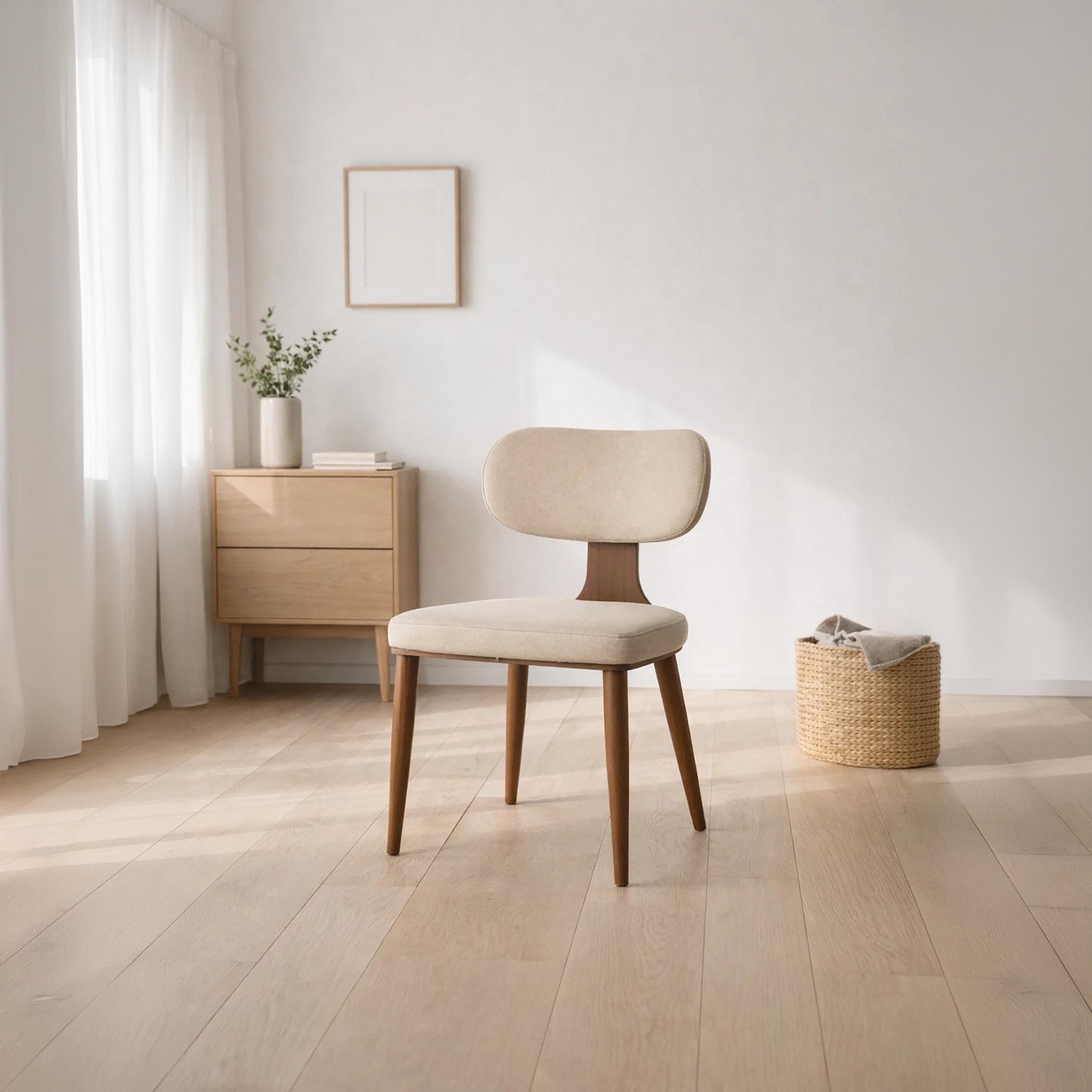 Maria Homes Beige Armless Chair-furniture-diningroom-chairsandbenches-image-3