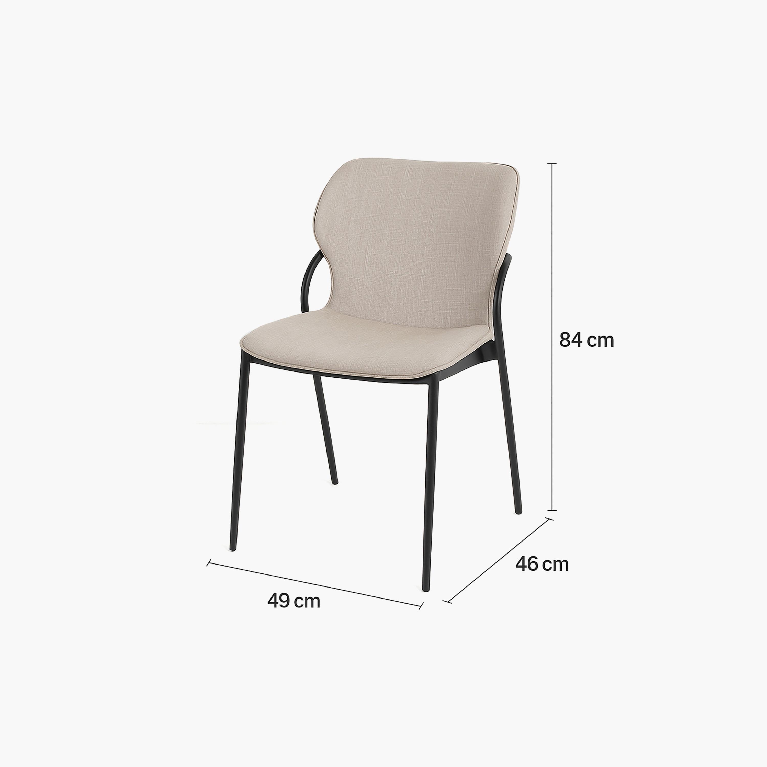 Maria Homes Curved Arm Chair-furniture-sofaandseating-armchairs-image-4