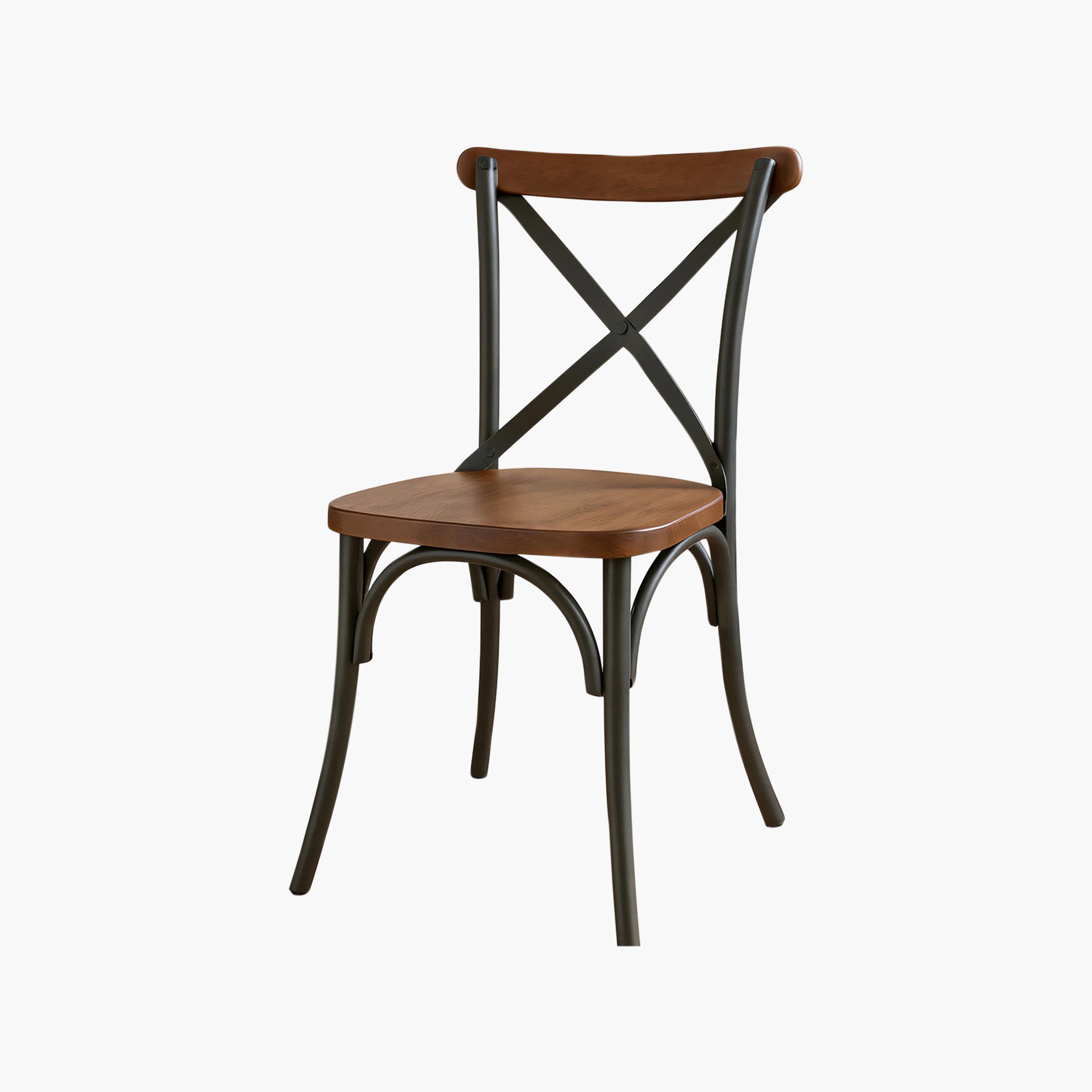 Maria Homes Brown Armless Chair-furniture-diningroom-chairsandbenches-image-5