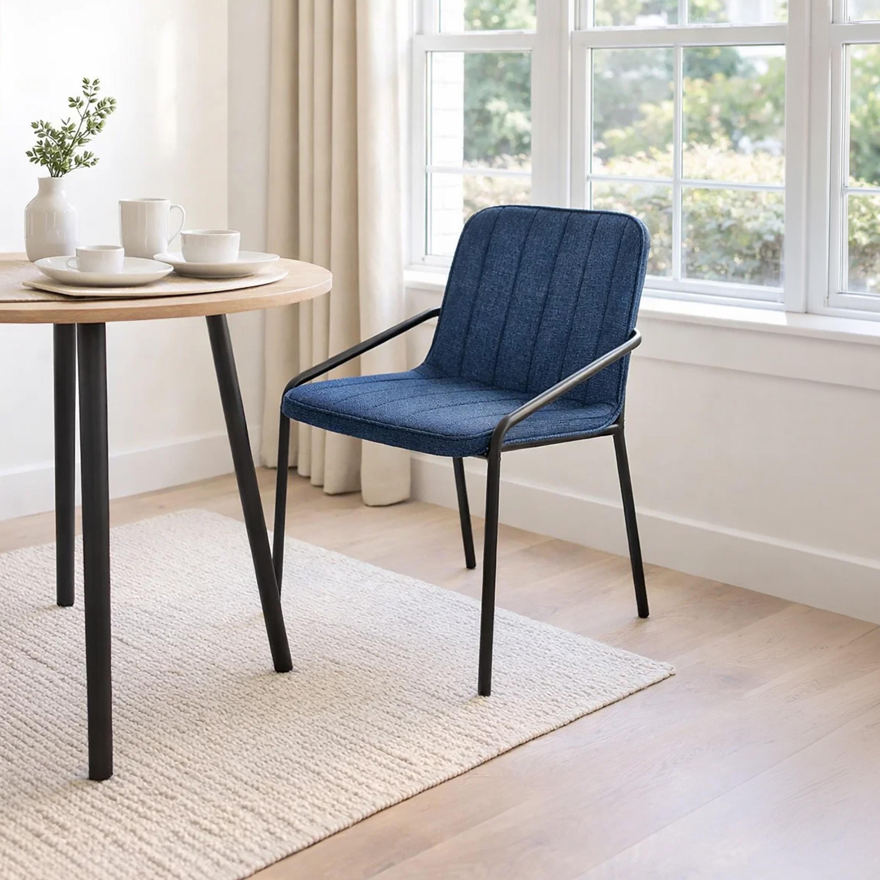 Maria Homes Sloped Arm Chair-furniture-sofaandseating-armchairs-image-1
