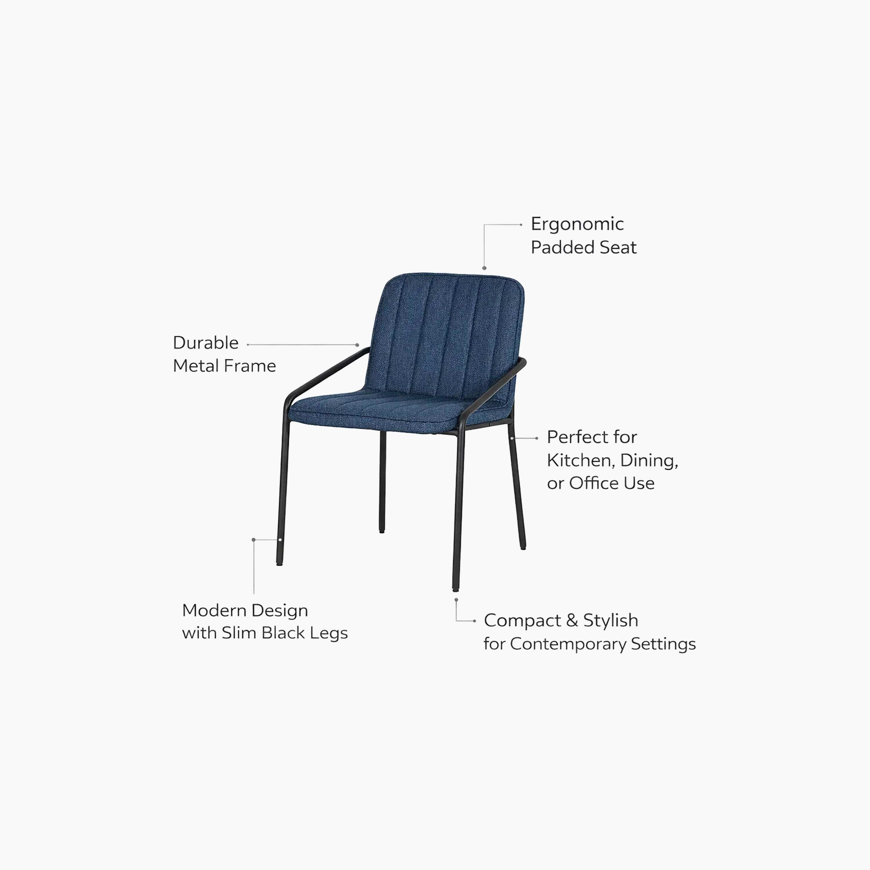 Maria Homes Sloped Arm Chair-furniture-sofaandseating-armchairs-image-4