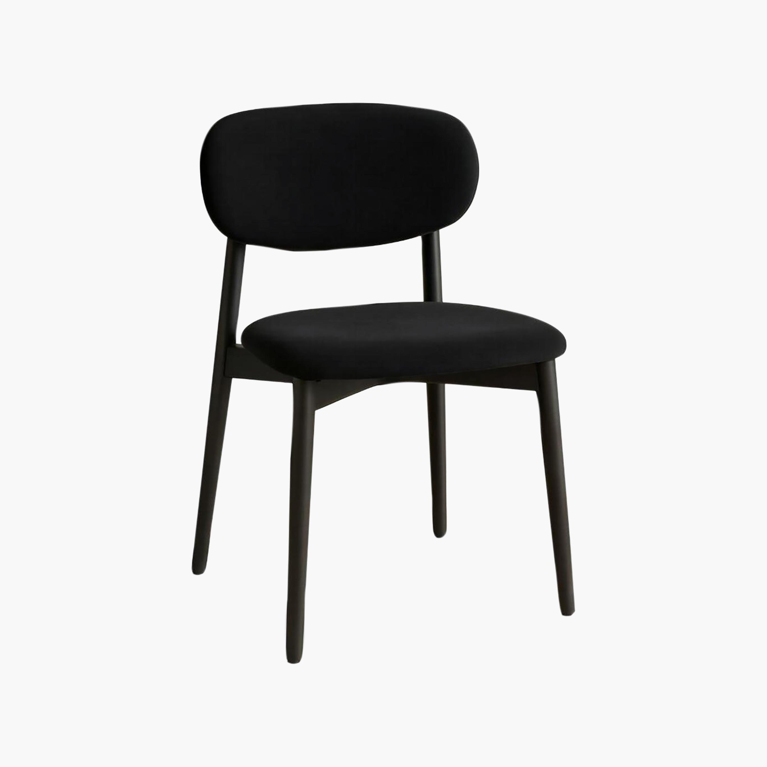 Maria Homes Black Armless Chair-furniture-diningroom-chairsandbenches-image-6