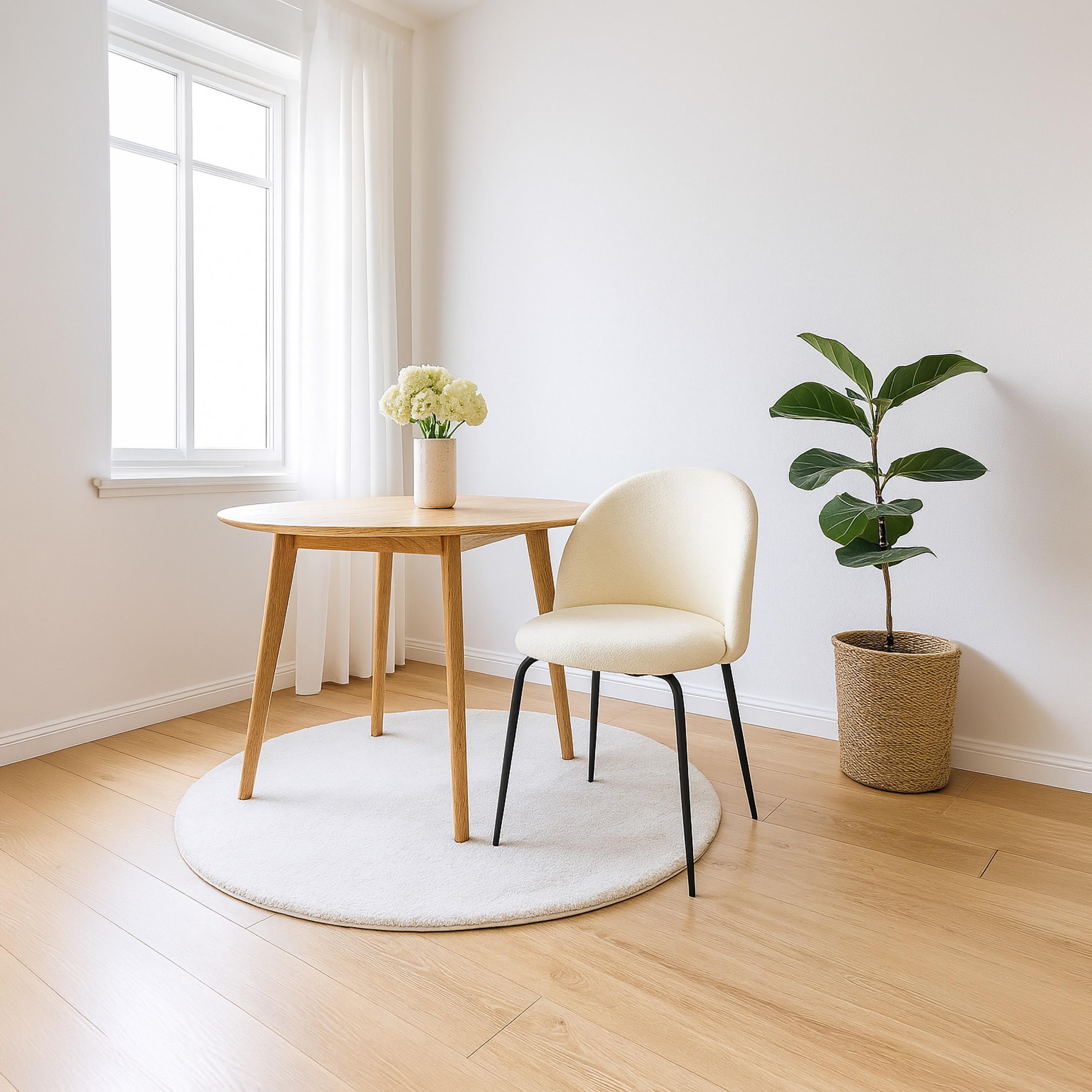 كرسي أنيق بدون ذراعين من ماريا هومز-furniture-diningroom-chairsandbenches-image-2
