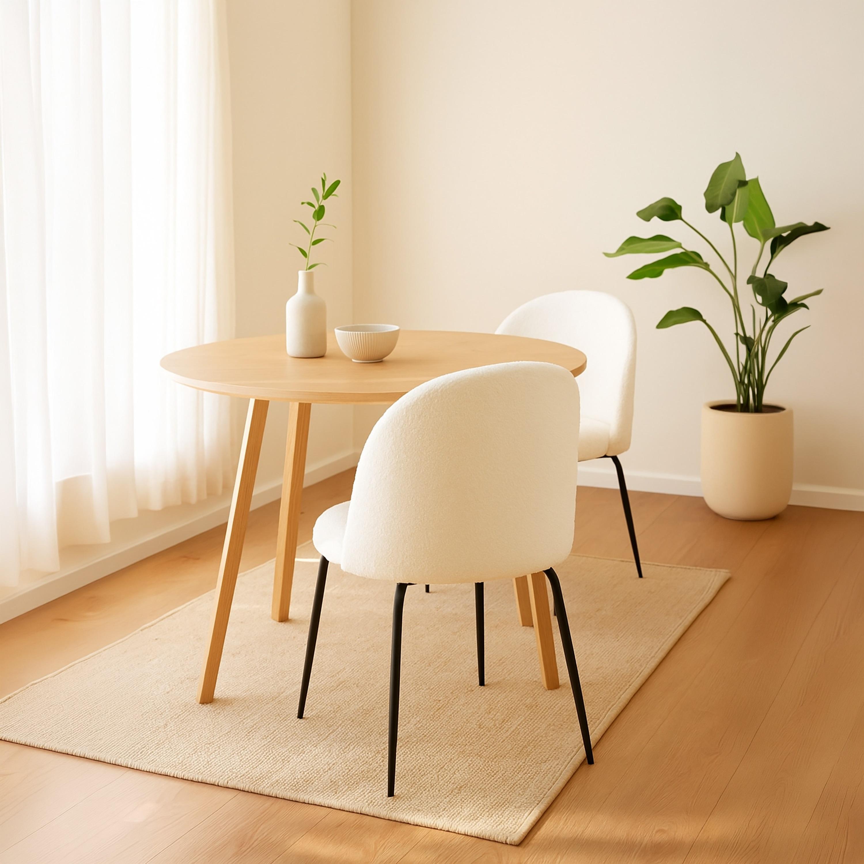 كرسي أنيق بدون ذراعين من ماريا هومز-furniture-diningroom-chairsandbenches-image-4