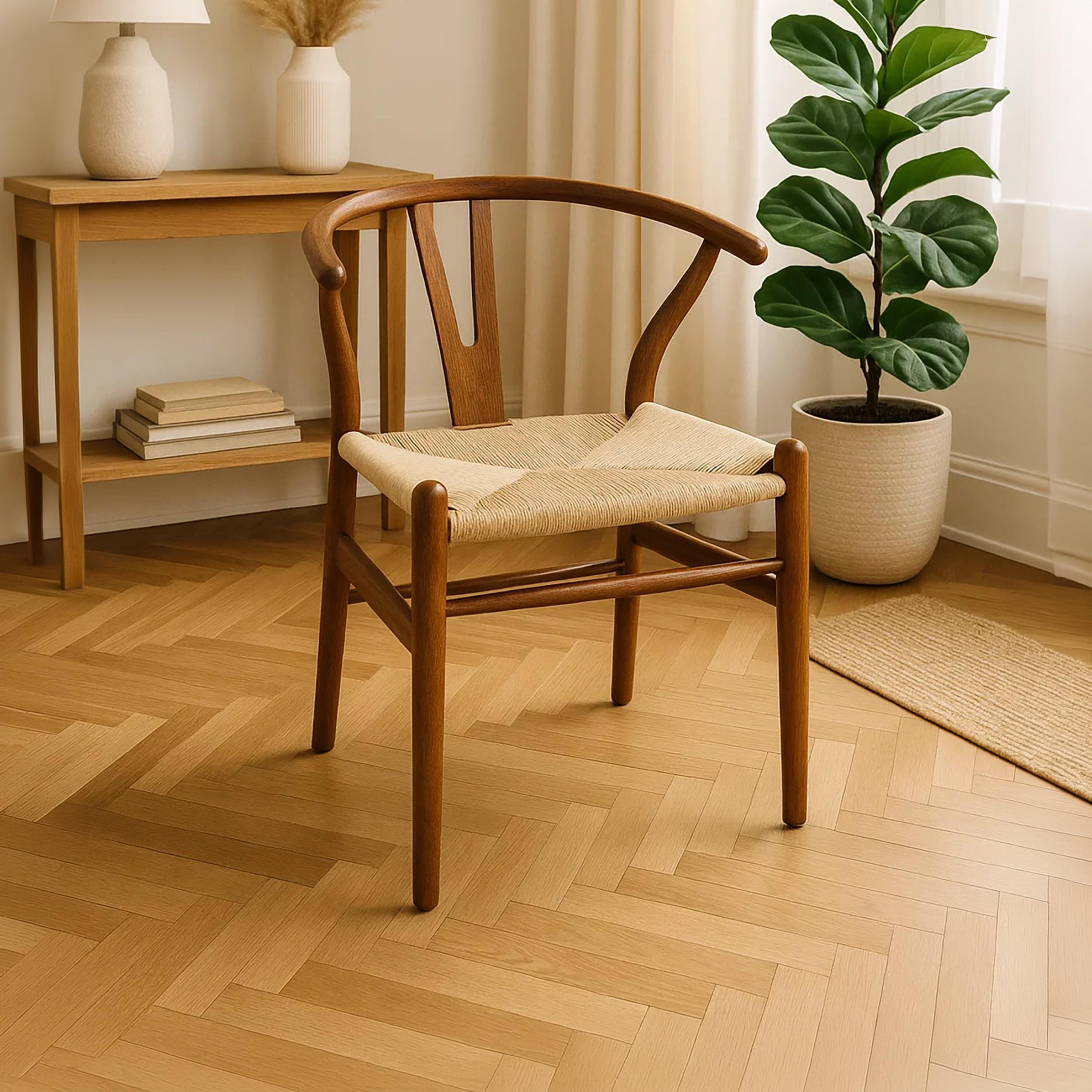 Maria Homes Curved Arm Chair-furniture-sofaandseating-armchairs-image-1