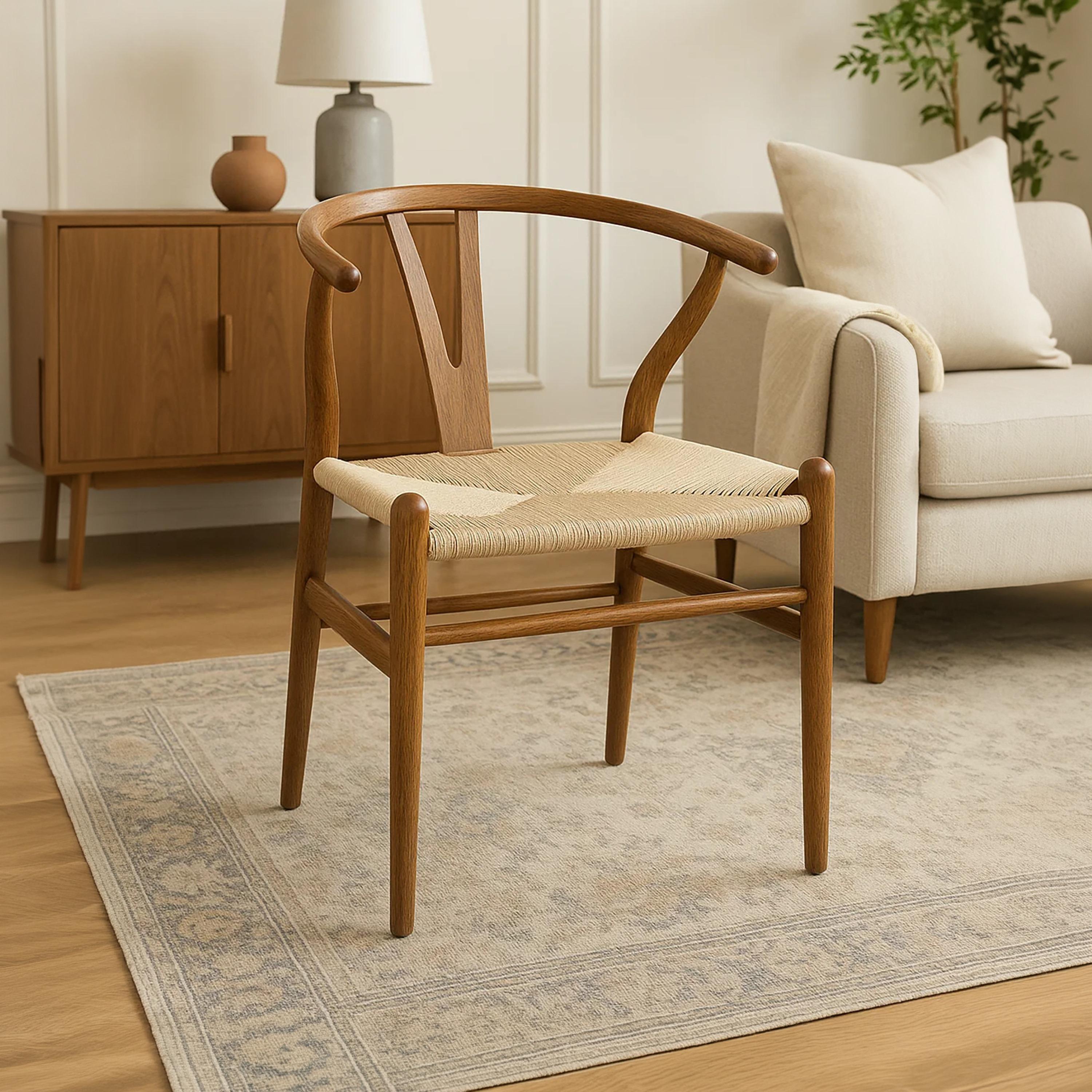 Maria Homes Curved Arm Chair-furniture-sofaandseating-armchairs-image-2