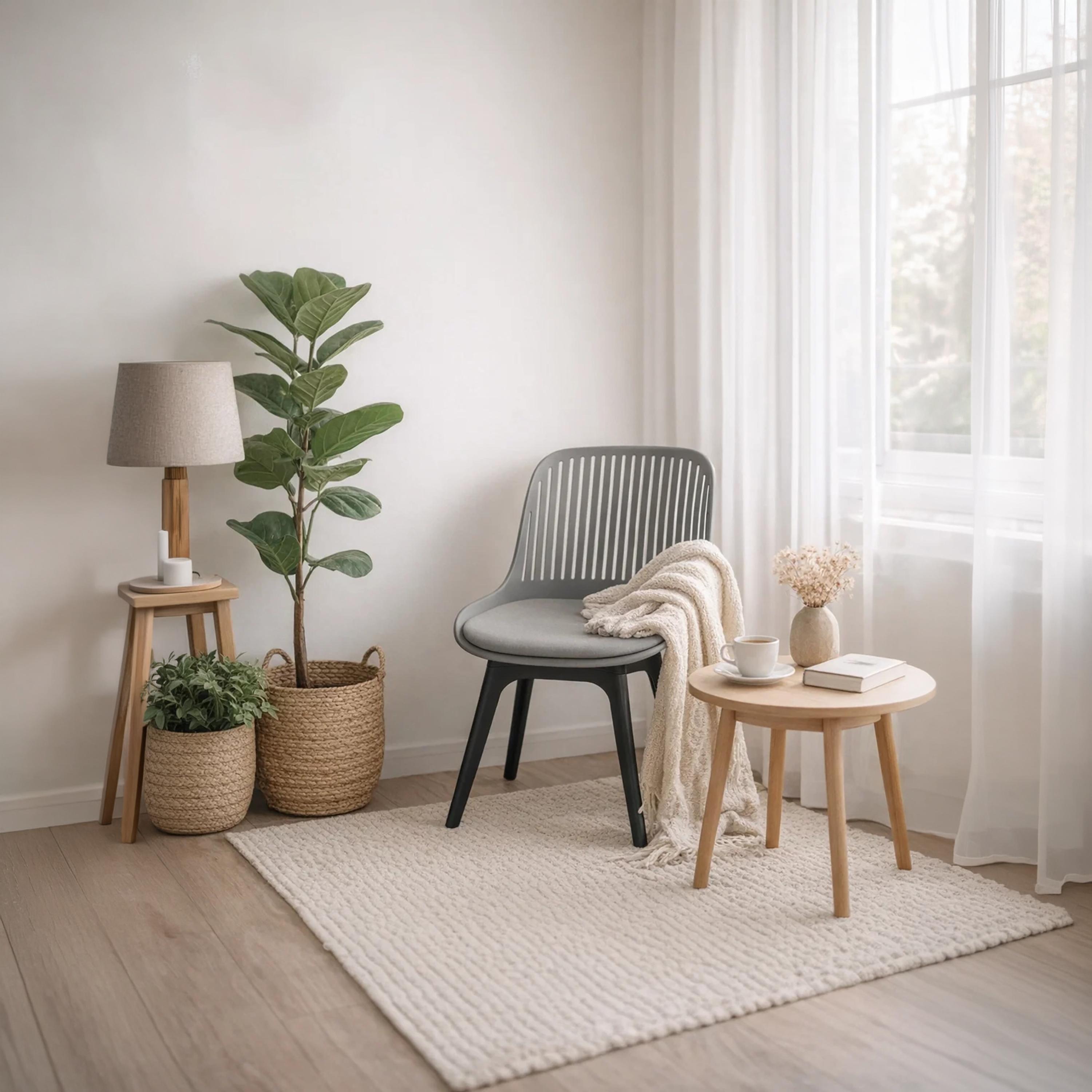 كرسي أنيق بدون ذراعين من ماريا هومز-furniture-diningroom-chairsandbenches-image-3