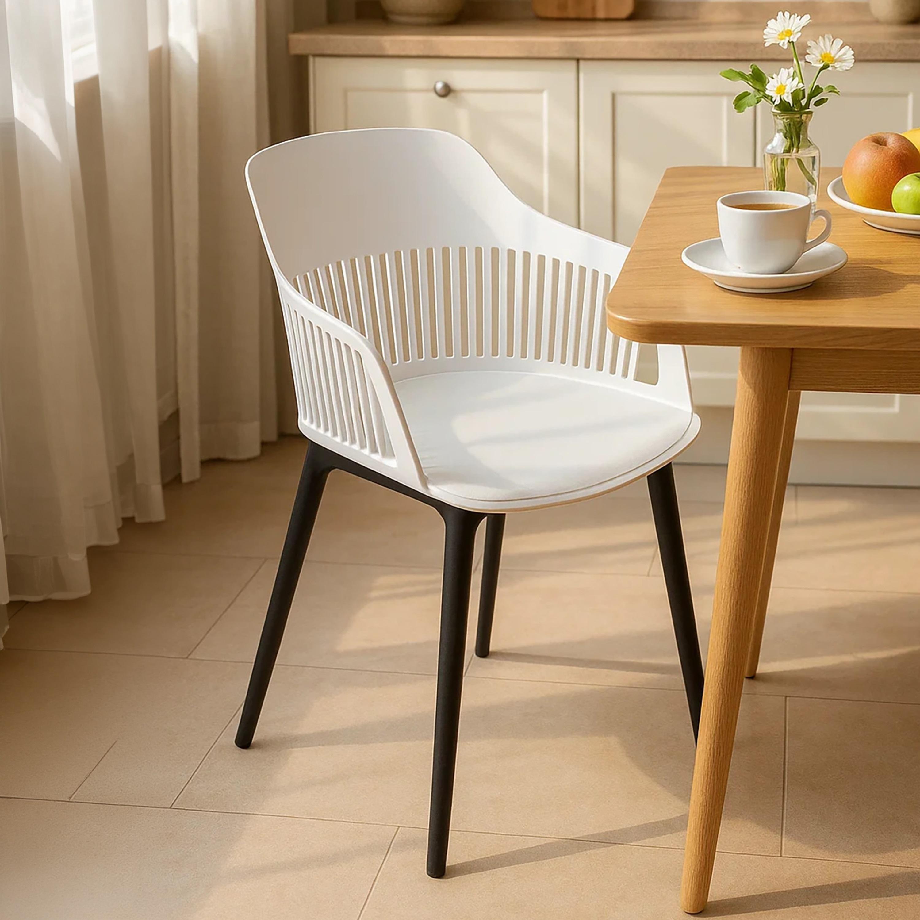 Maria Homes Curved Arm Chair-furniture-sofaandseating-armchairs-image-3