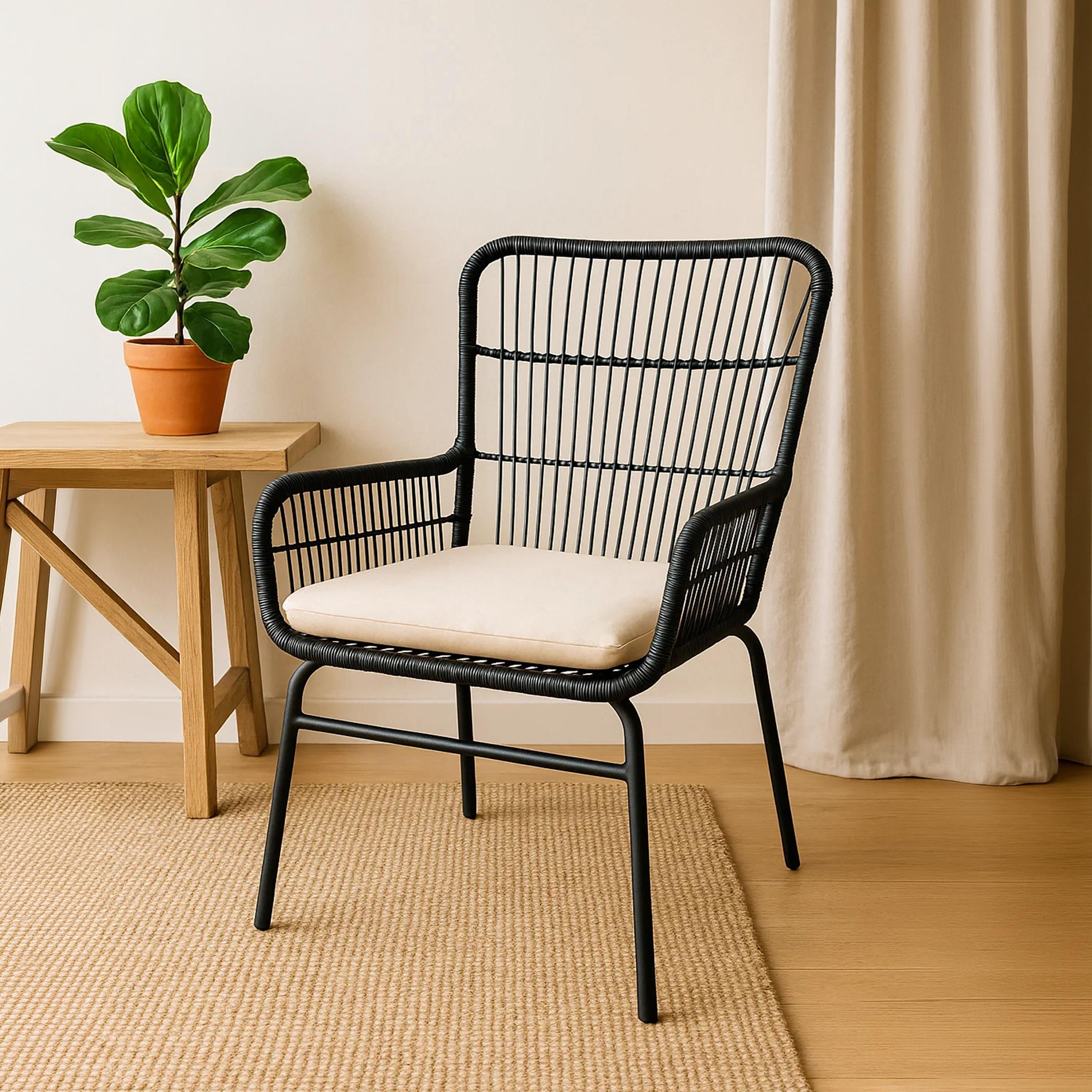 Maria Homes Straight Arm Chair-furniture-sofaandseating-armchairs-image-1