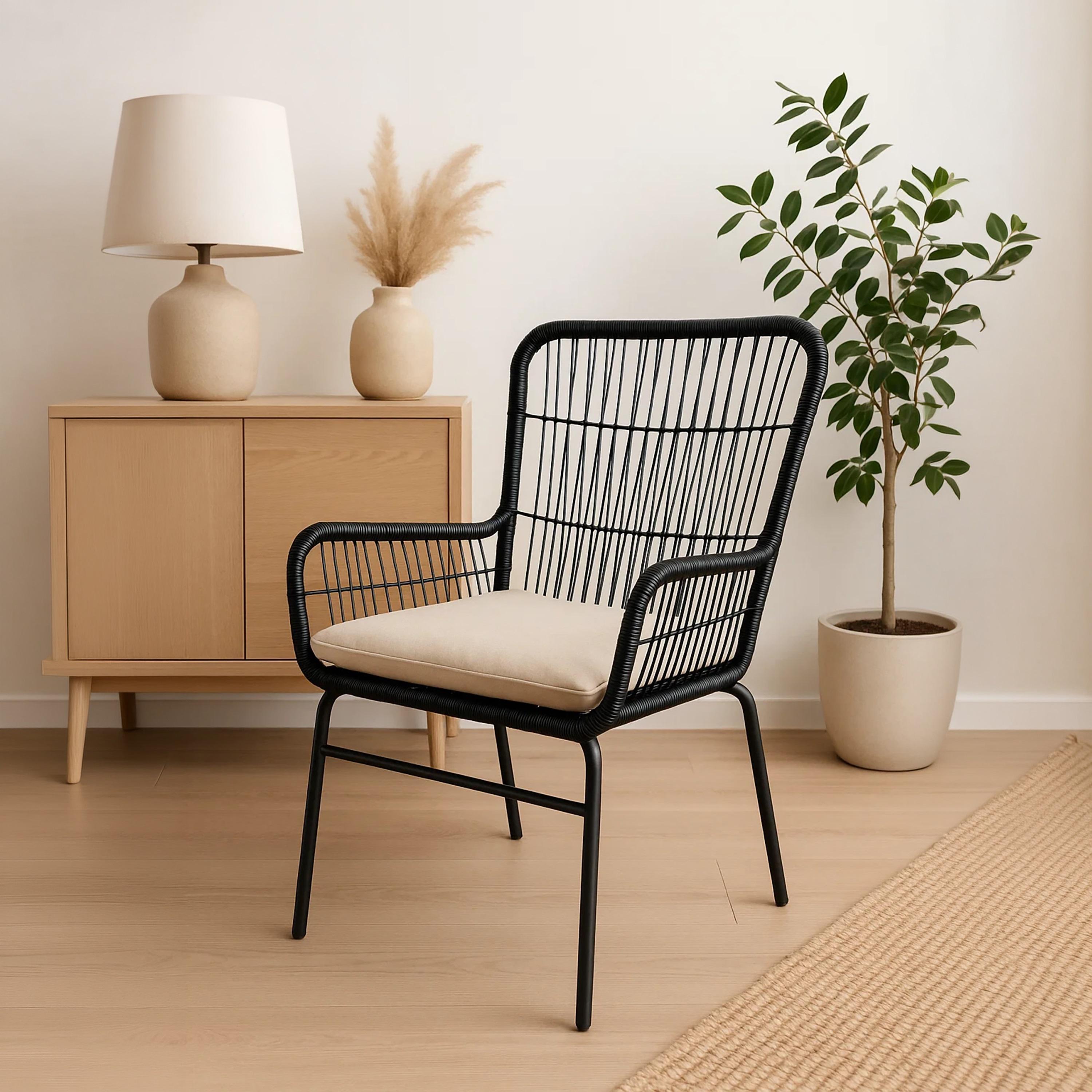 Maria Homes Straight Arm Chair-furniture-sofaandseating-armchairs-image-3