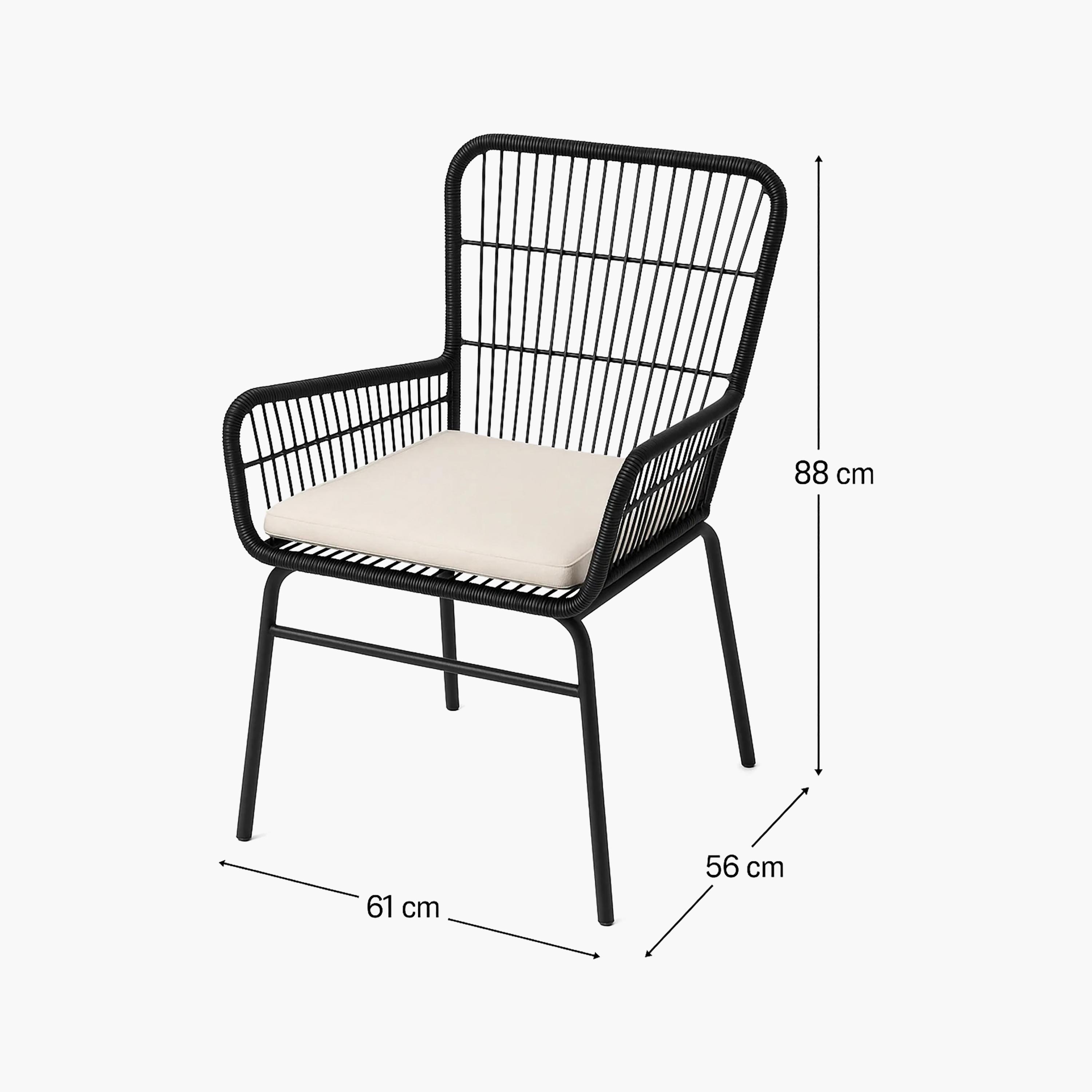 Maria Homes Straight Arm Chair-furniture-sofaandseating-armchairs-image-6