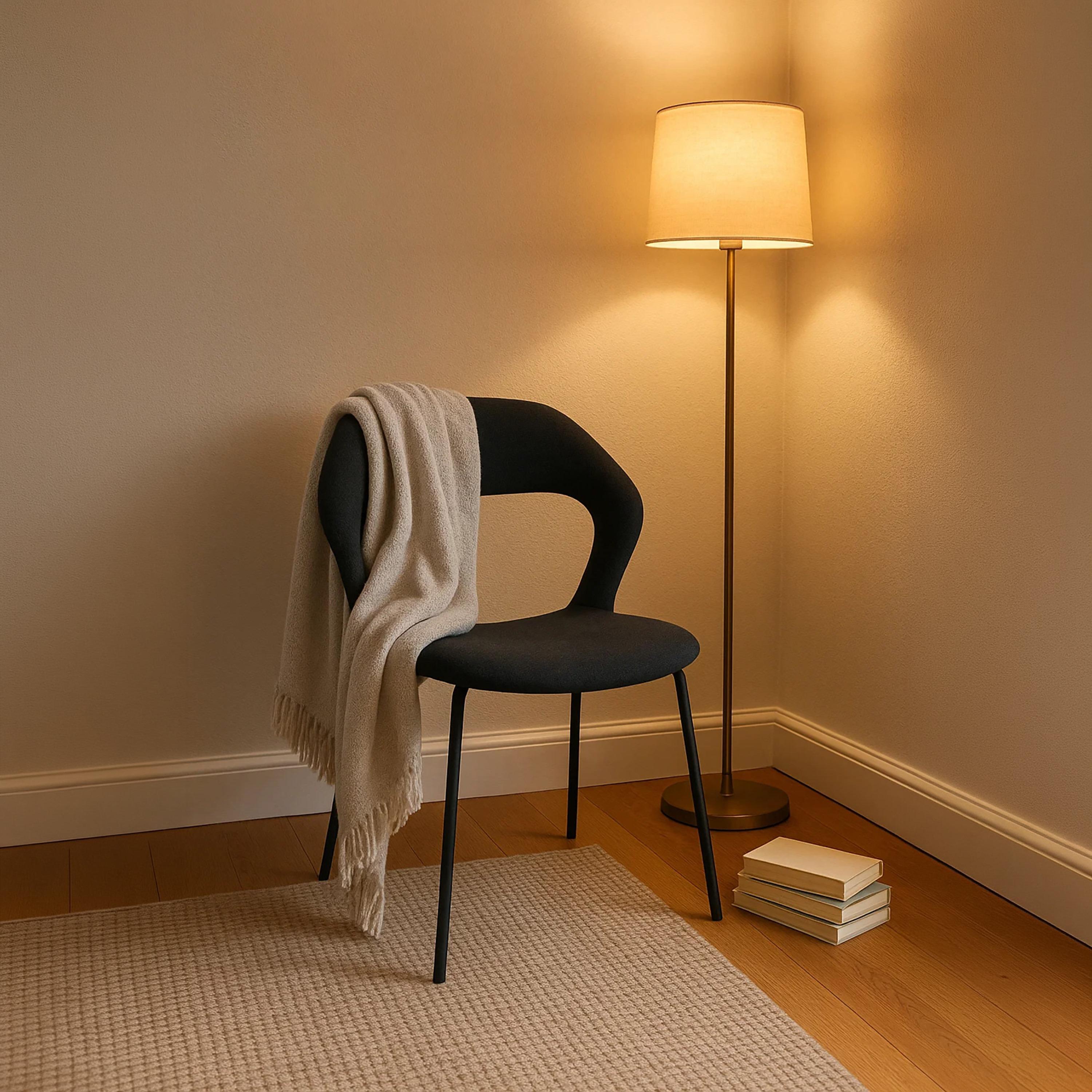 كرسي أنيق بدون ذراعين من ماريا هومز-furniture-diningroom-chairsandbenches-image-2