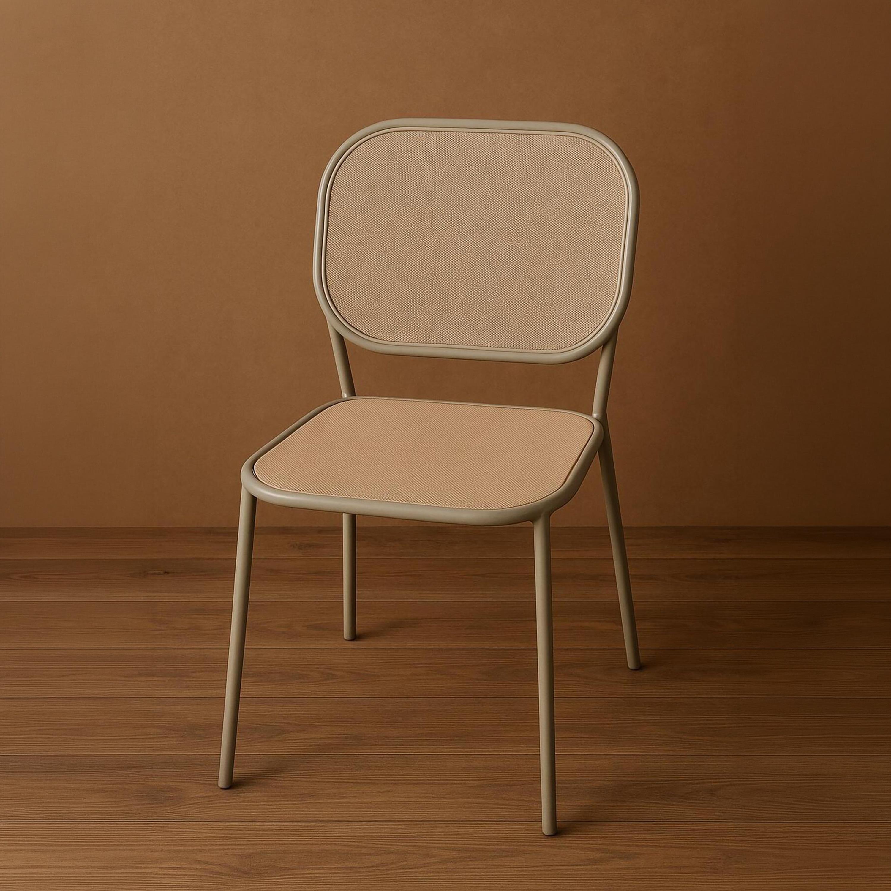 Maria Homes Beige Armless Chair-furniture-diningroom-chairsandbenches-image-2