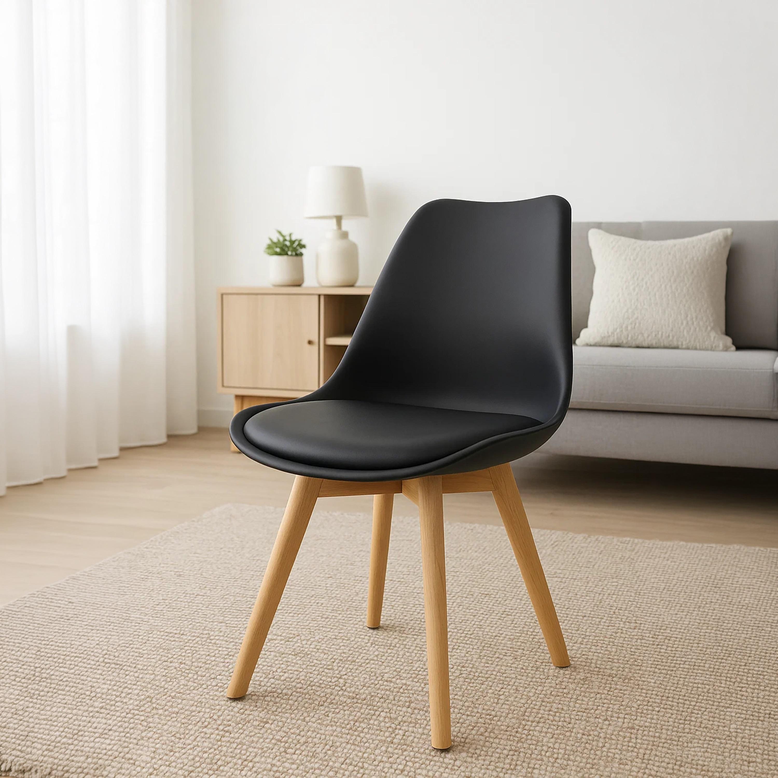 كرسي أنيق بدون ذراعين من ماريا هومز-furniture-diningroom-chairsandbenches-image-3