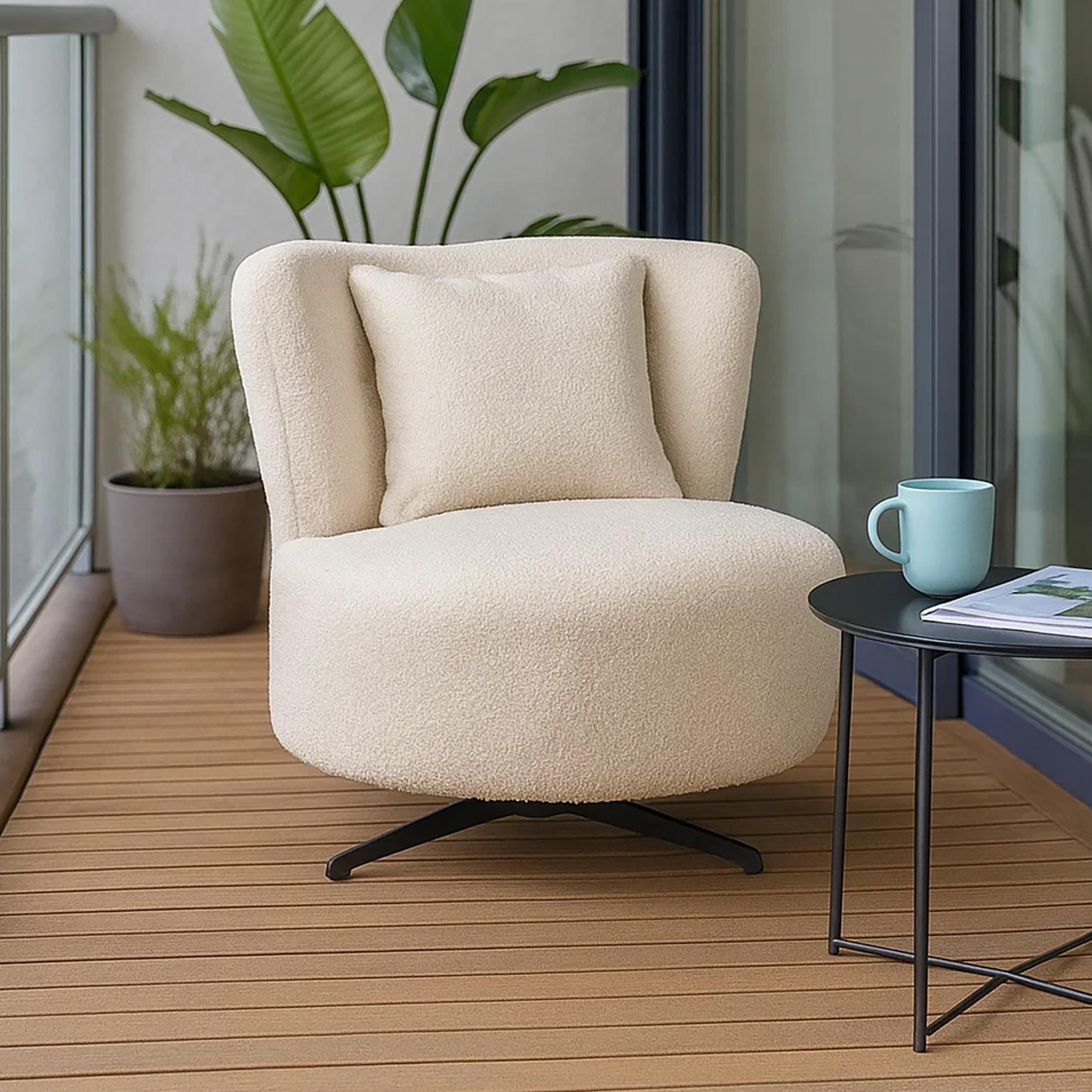 كرسي أنيق بدون ذراعين من ماريا هومز-furniture-diningroom-chairsandbenches-image-2