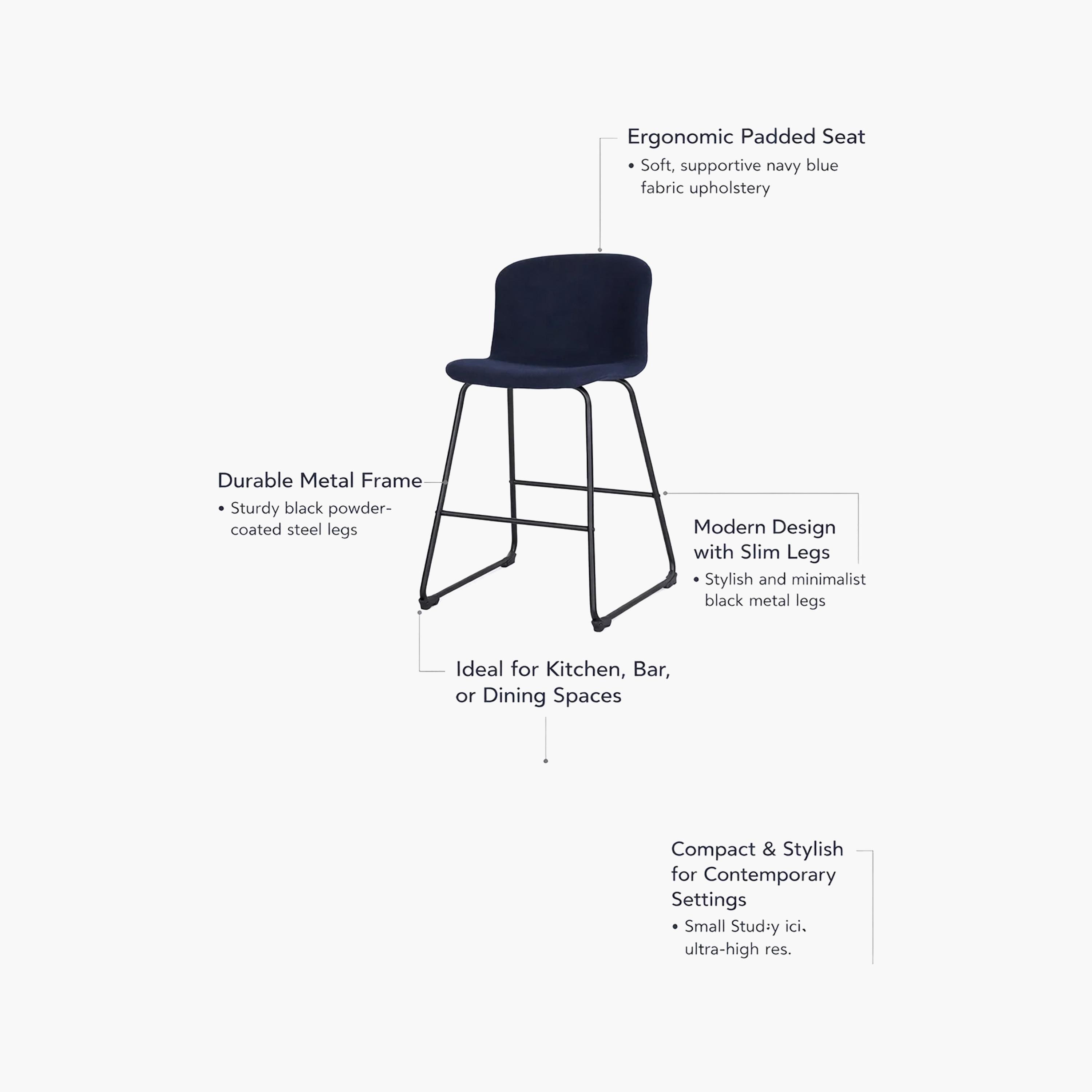 Maria Homes Blue Armless Bar Stool-furniture-diningroom-barfurniture-image-4