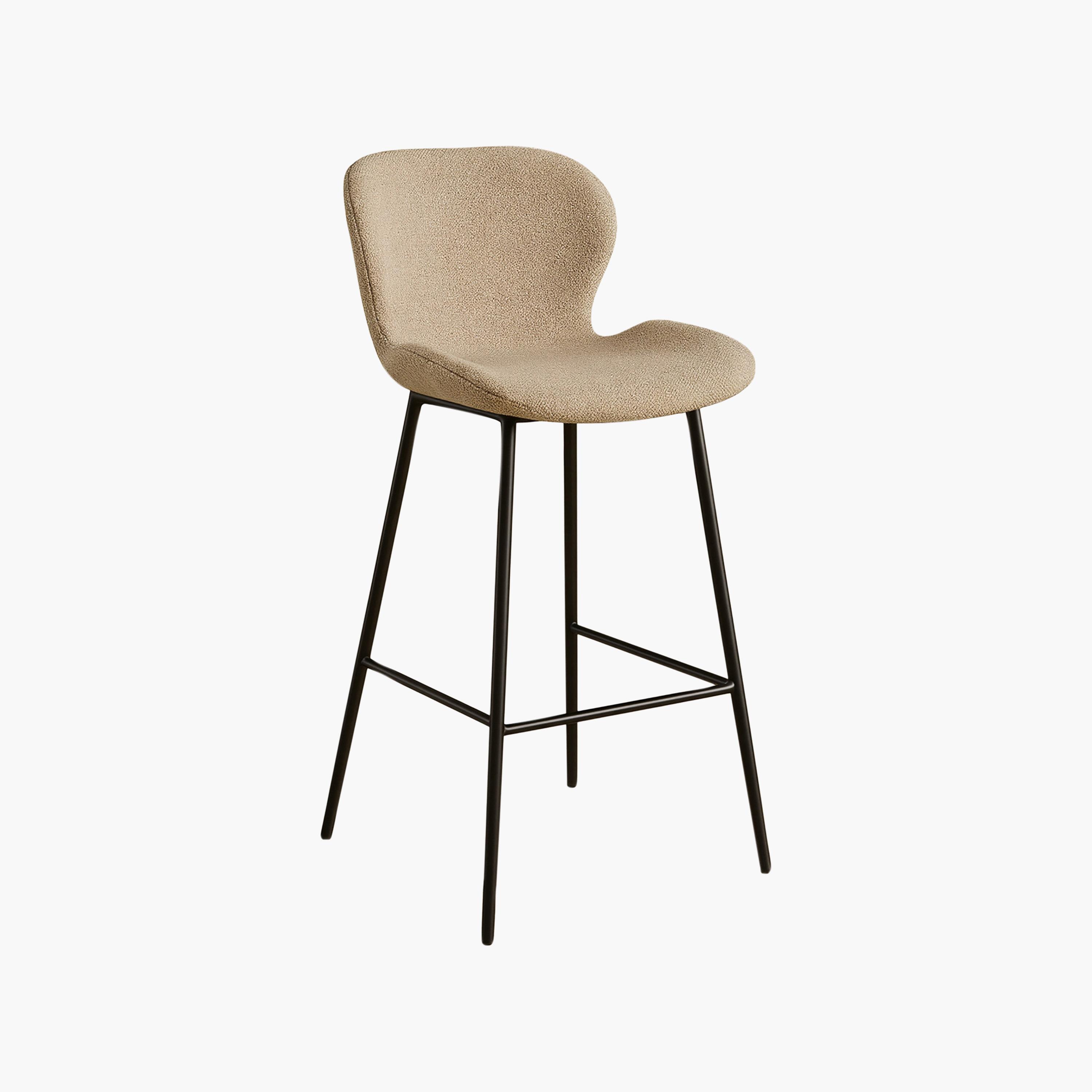 كرسي بار بدون ذراعين بني من ماريا هومز-furniture-diningroom-barfurniture-image-5