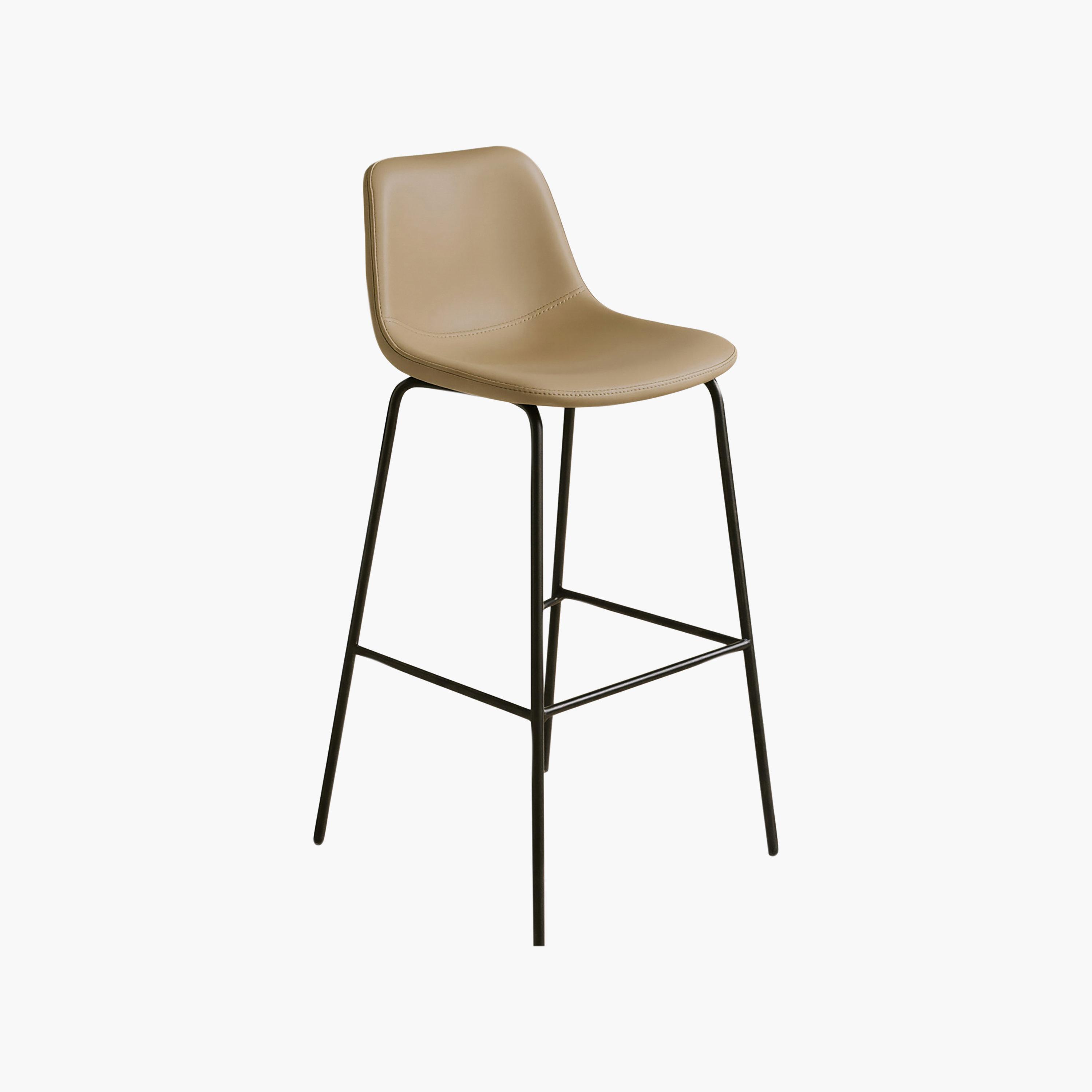 Maria Homes Beige Armless Bar Stool-furniture-diningroom-barfurniture-image-5
