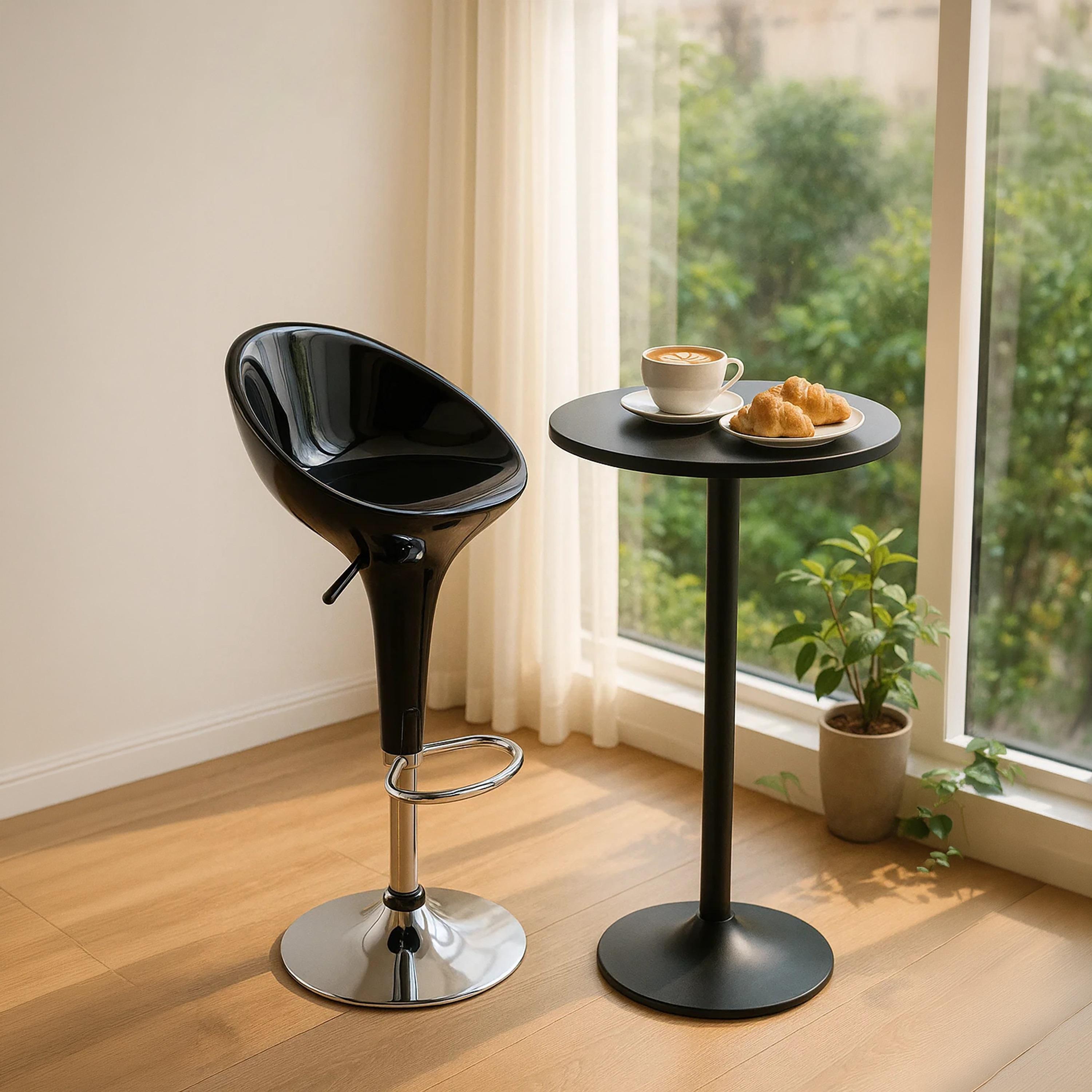 Maria Homes Black Armless Bar Stool-furniture-diningroom-barfurniture-image-2
