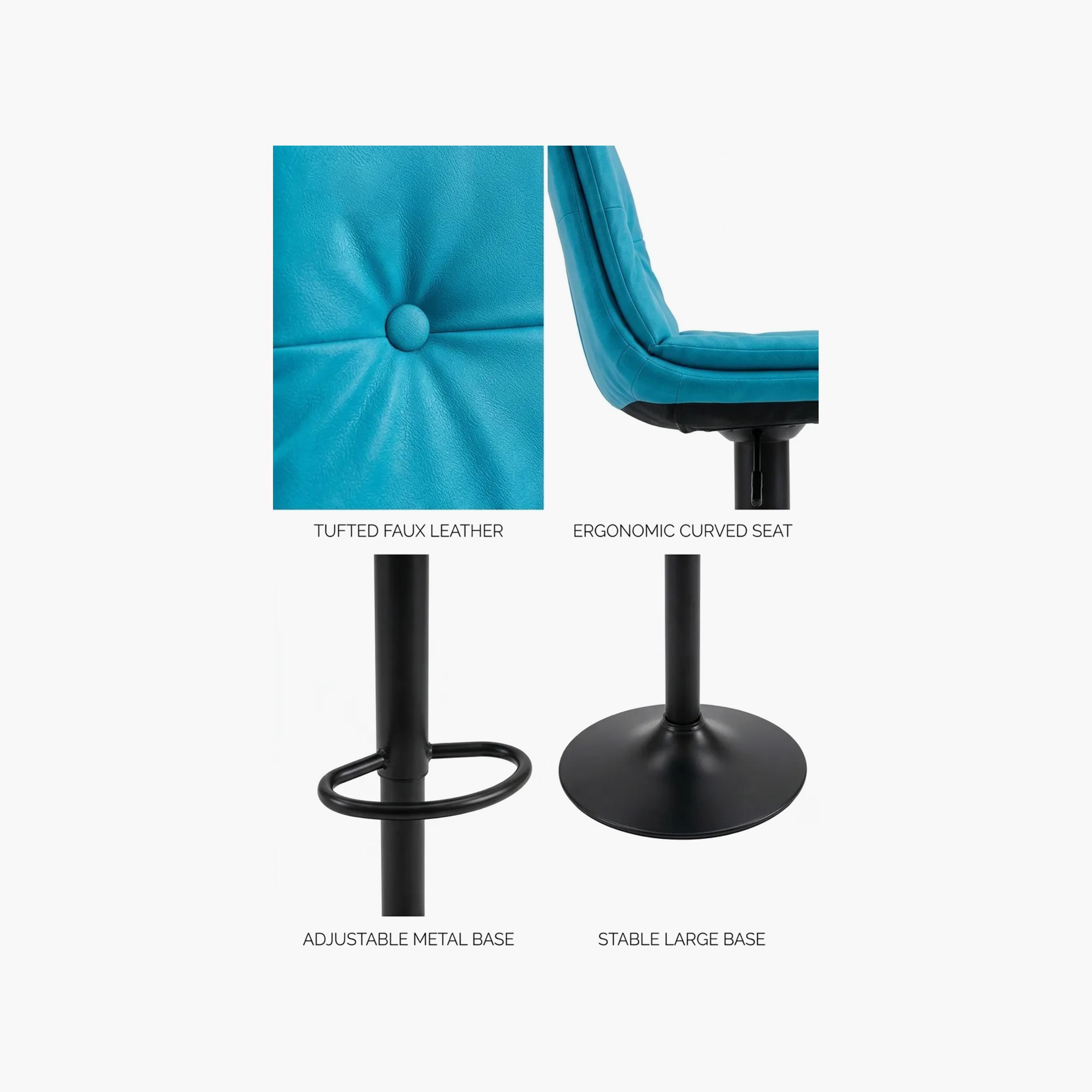 Maria Homes Blue Armless Bar Stool-furniture-diningroom-barfurniture-image-2