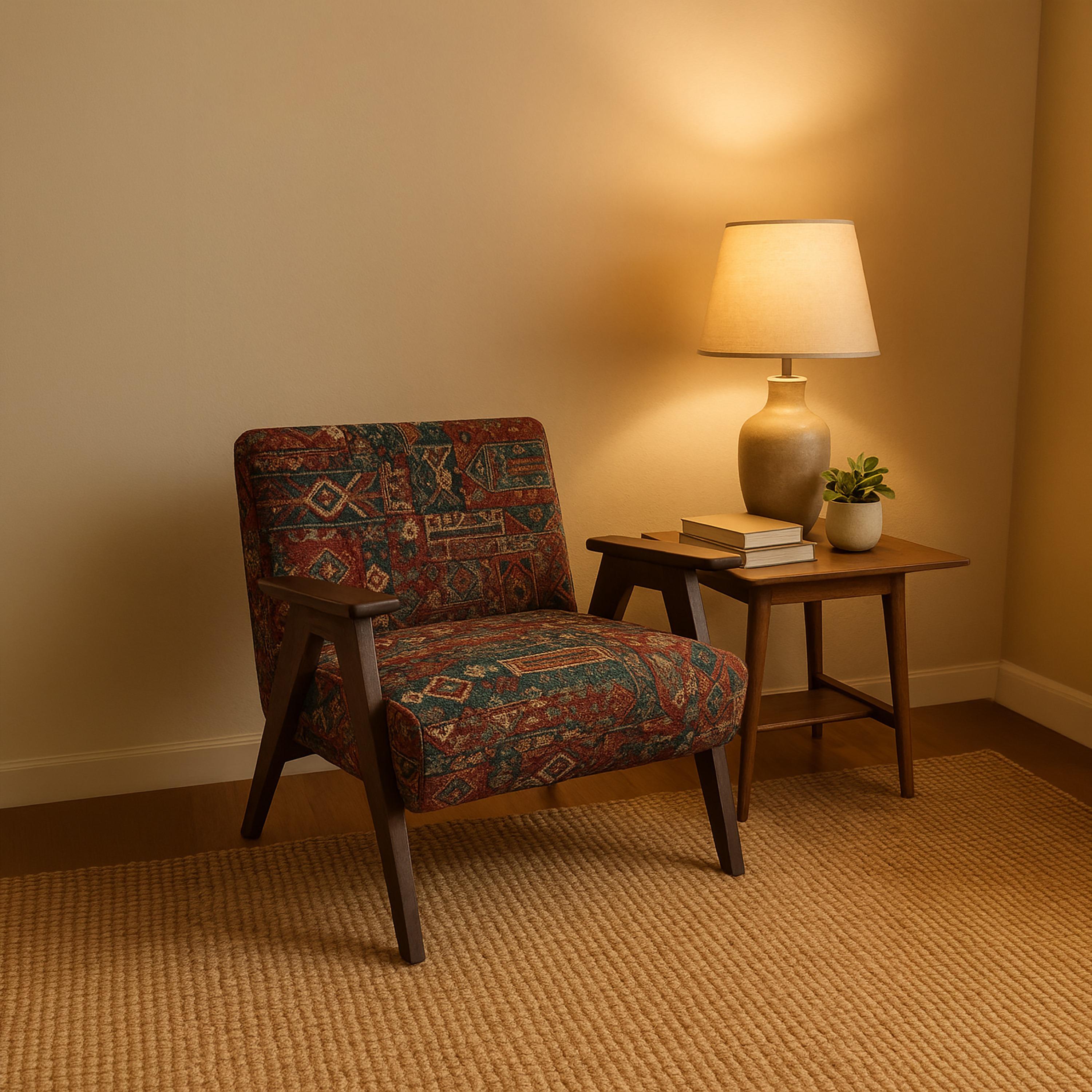 كرسي متعدد الألوان بذراعين مستقيمة من ماريا هومز-furniture-sofaandseating-armchairs-image-2