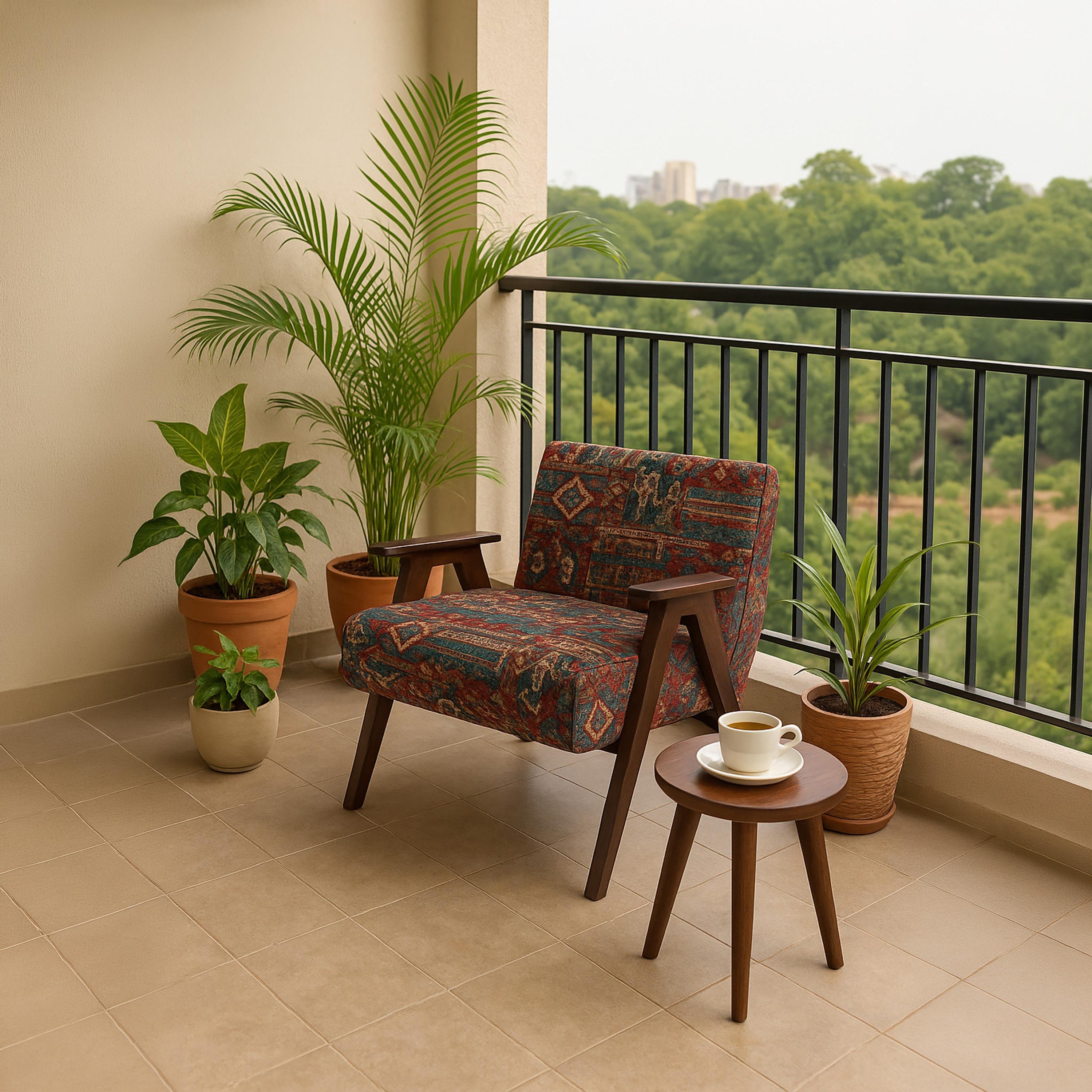 كرسي متعدد الألوان بذراعين مستقيمة من ماريا هومز-furniture-sofaandseating-armchairs-image-3